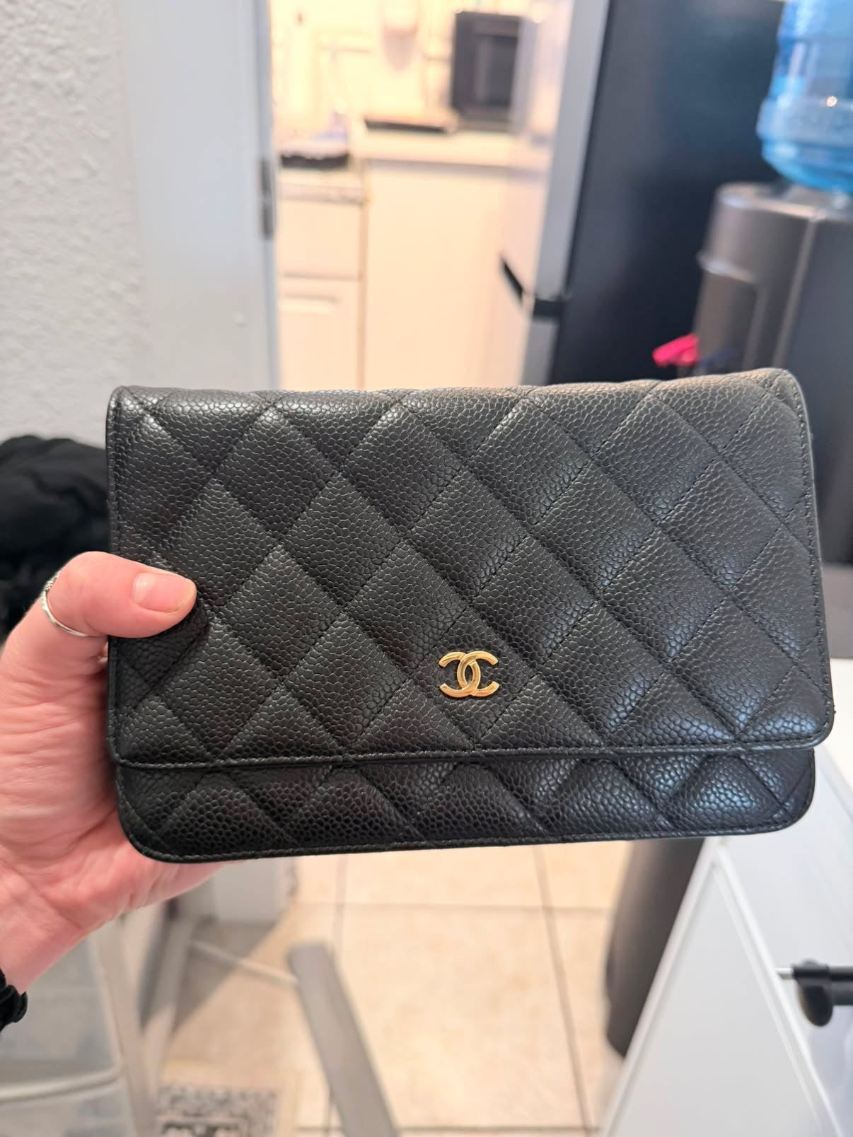 MEG Chanel Caviar WOC