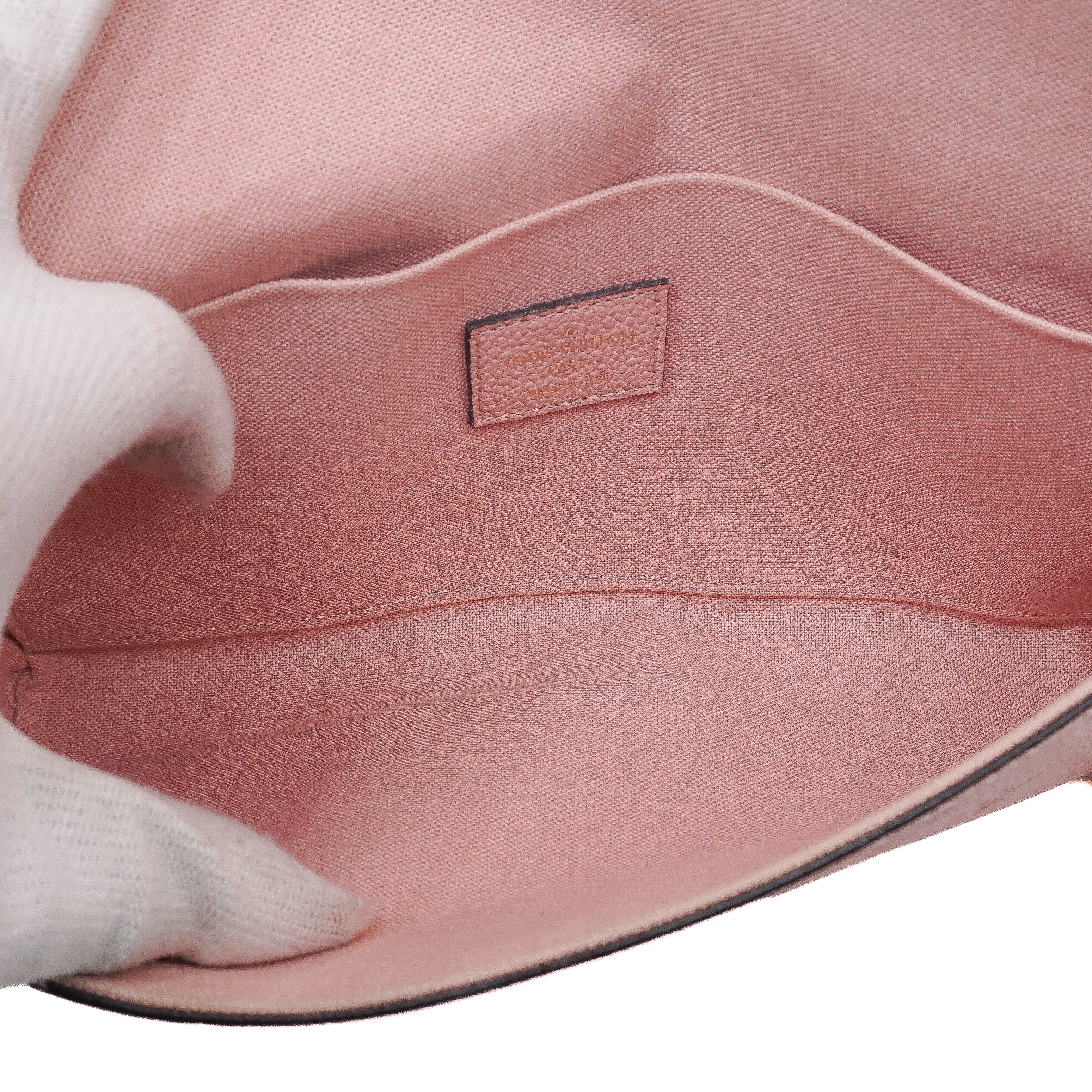 Louis Vuitton Pink Empreinte Pochette Felicie
