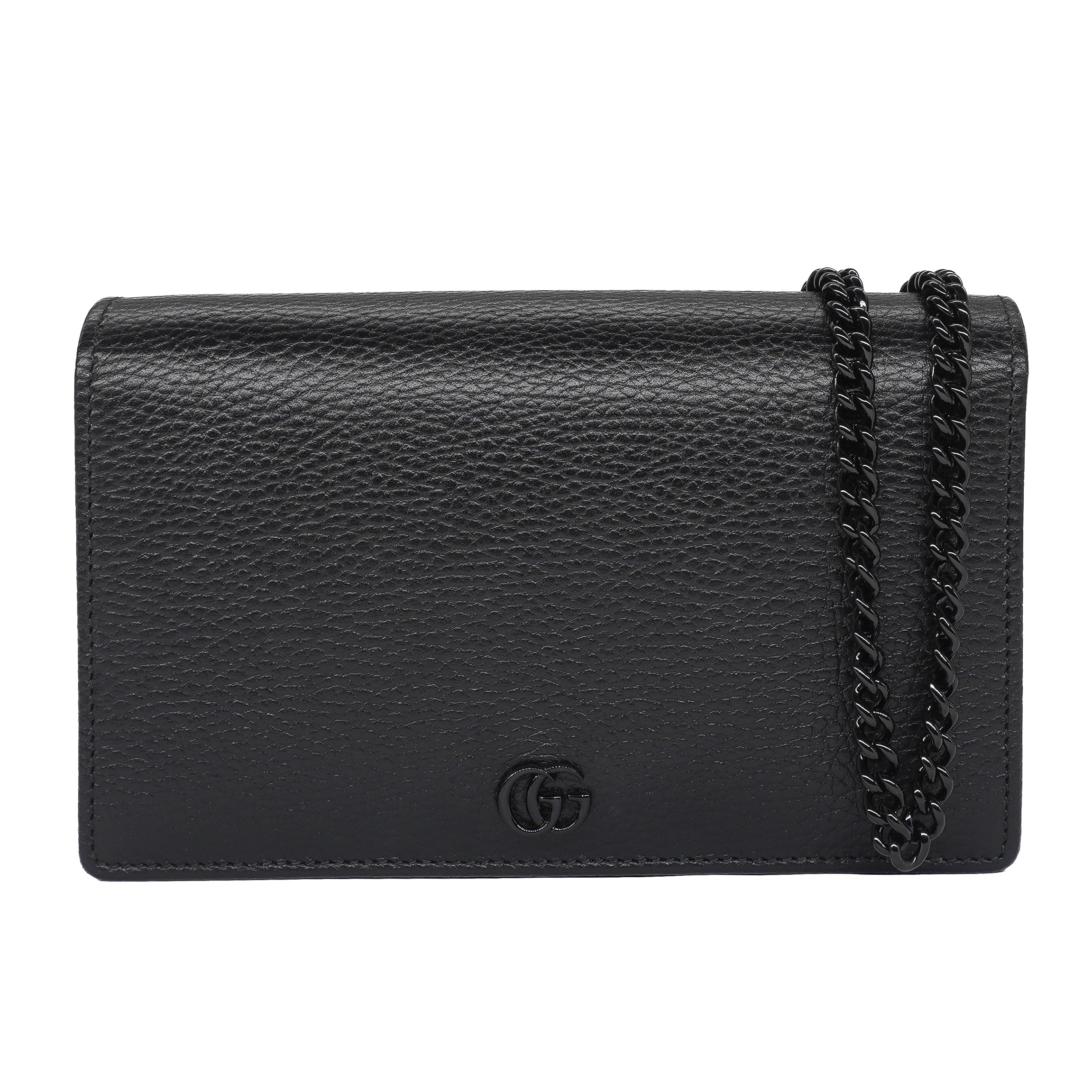 Gucci Dollar Calfskin Enamel Monochrome WOC