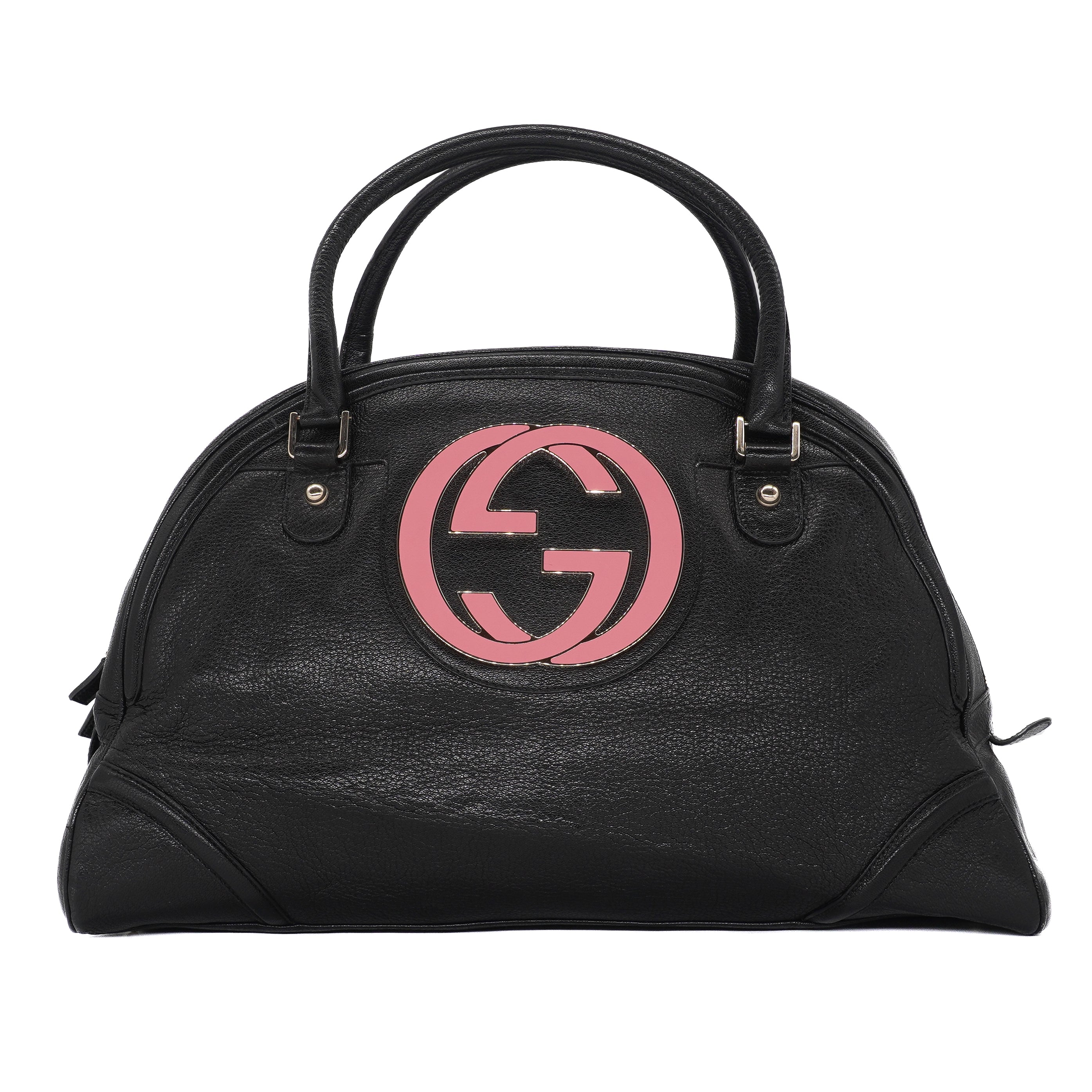 Gucci Patent Leather Blondie Bowler Bag