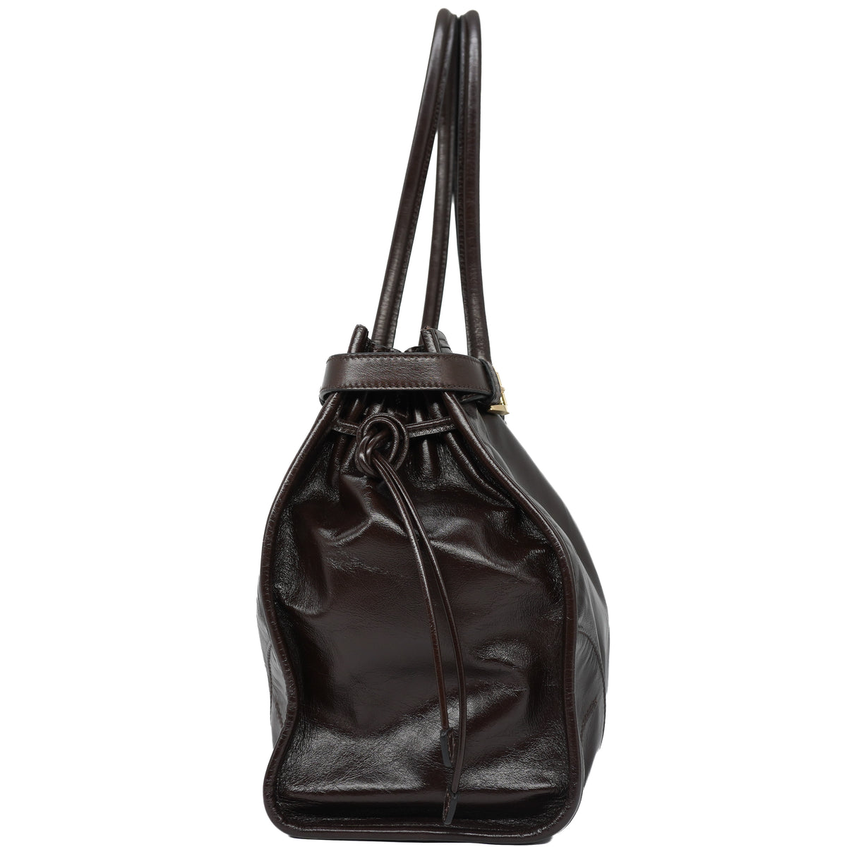 Prada Bonnie Large Tote Shiny Nappa