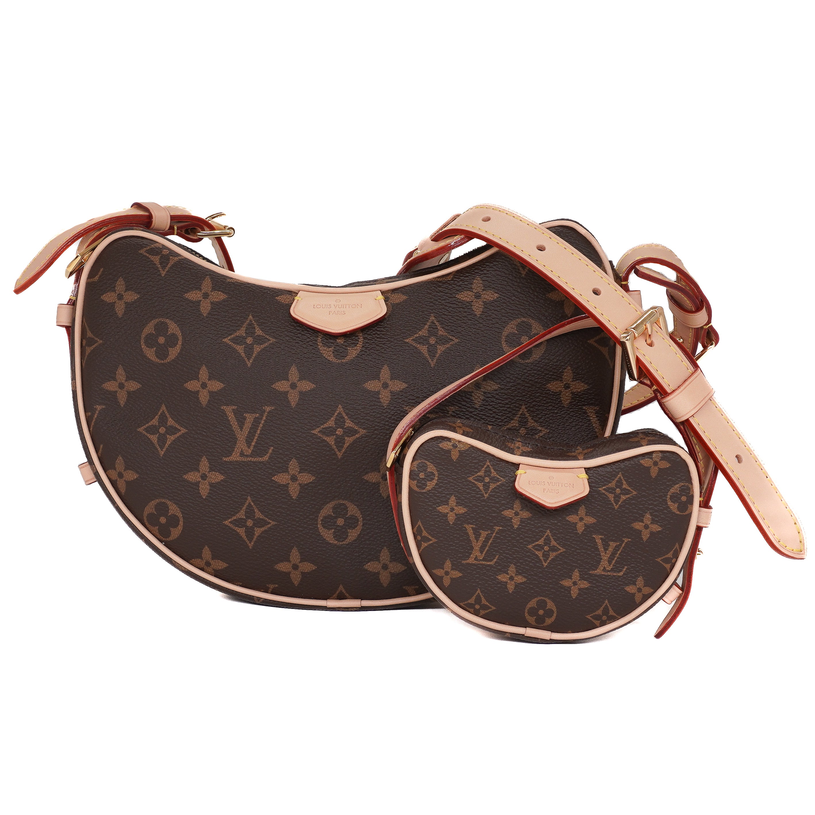 Louis Vuitton Monogram Croissant MM Duo