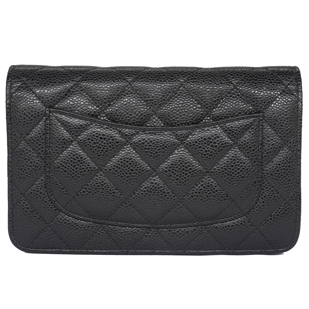 Chanel Wallet on Chain Caviar Black Gold Hardware