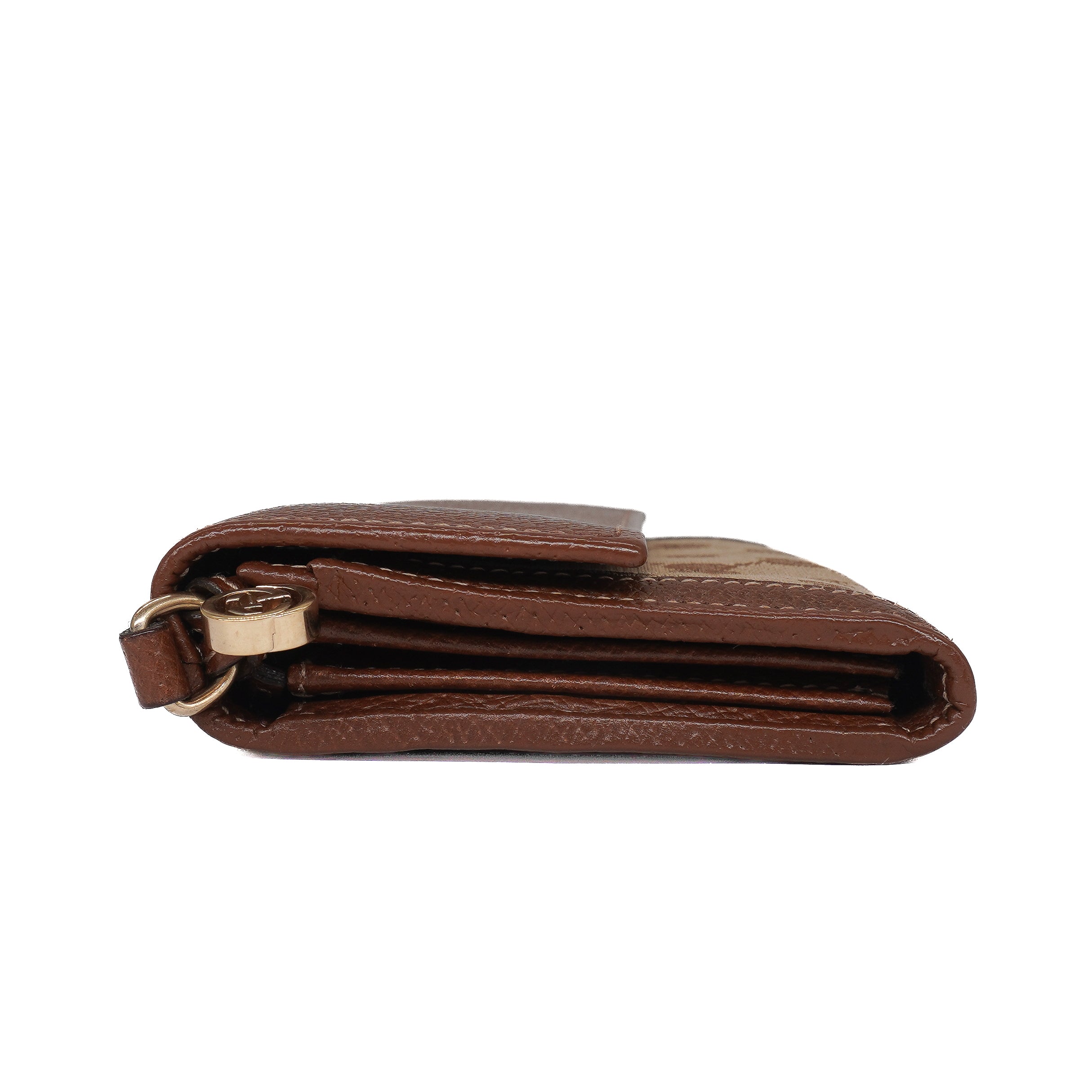 Gucci Original GG Canvas Continental Flap Wallet