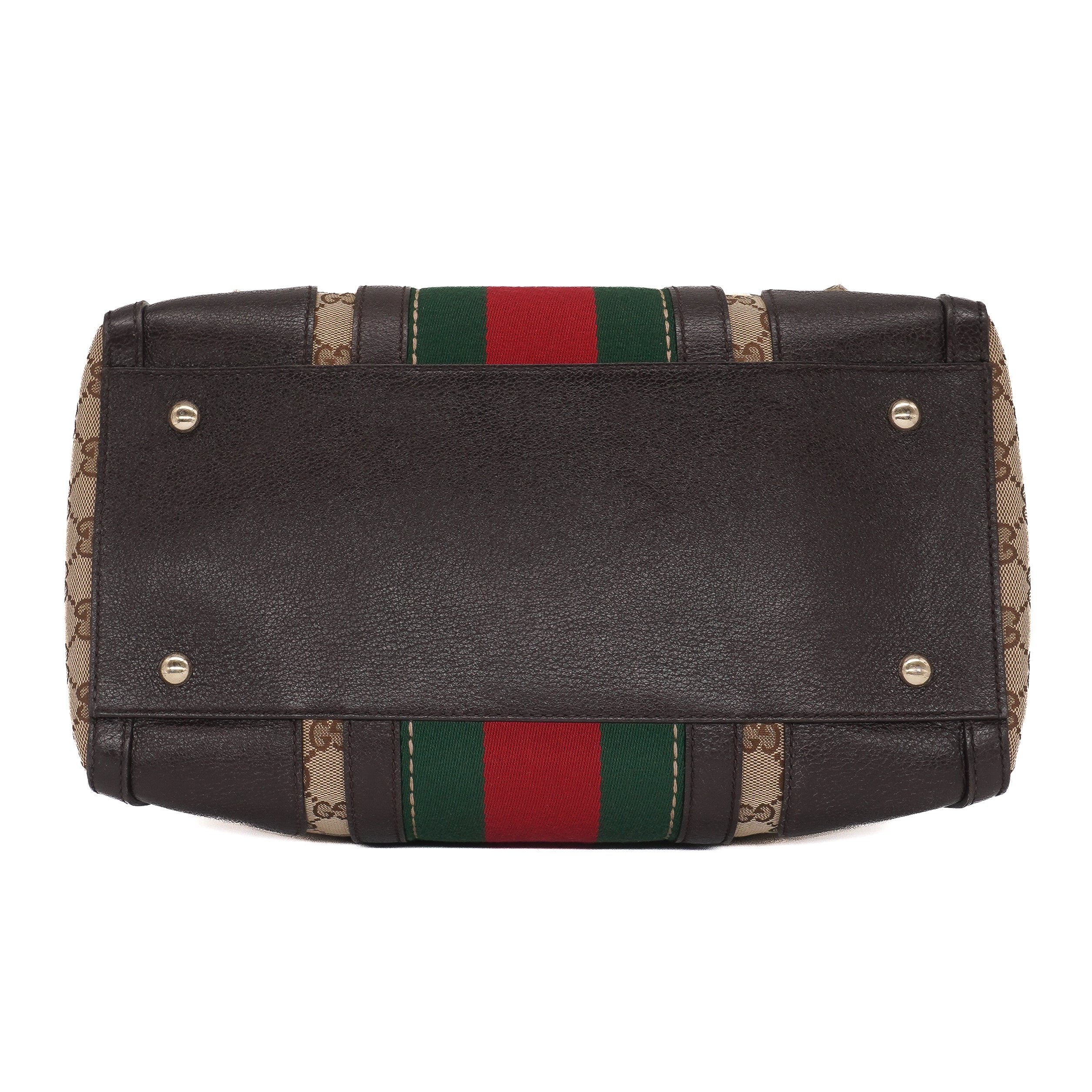 Gucci Medium Webby Bee Boston Bag