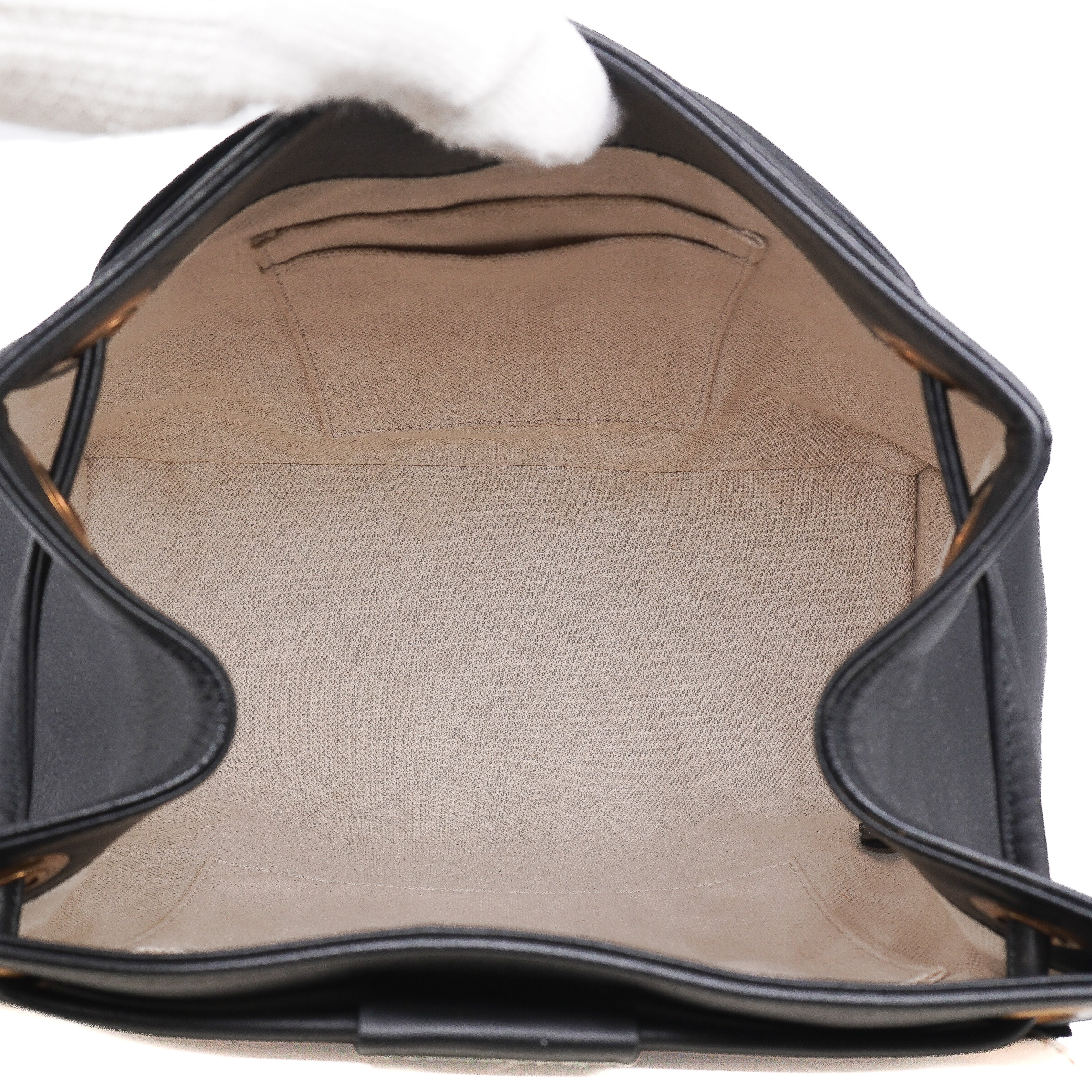Gucci Calfskin Medium Malin Chain Backpack