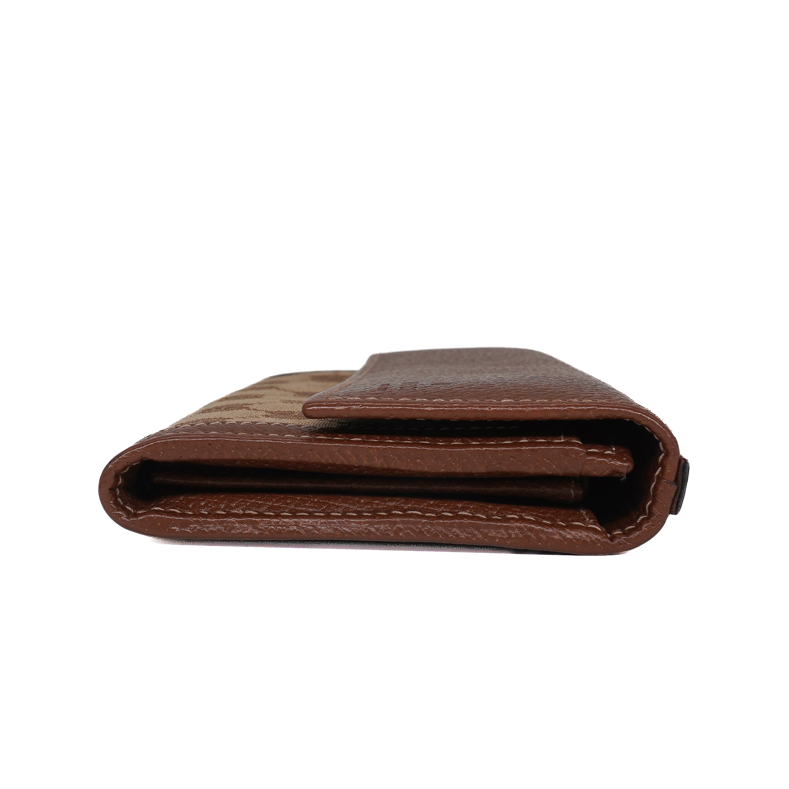 Gucci Original GG Canvas Continental Flap Wallet