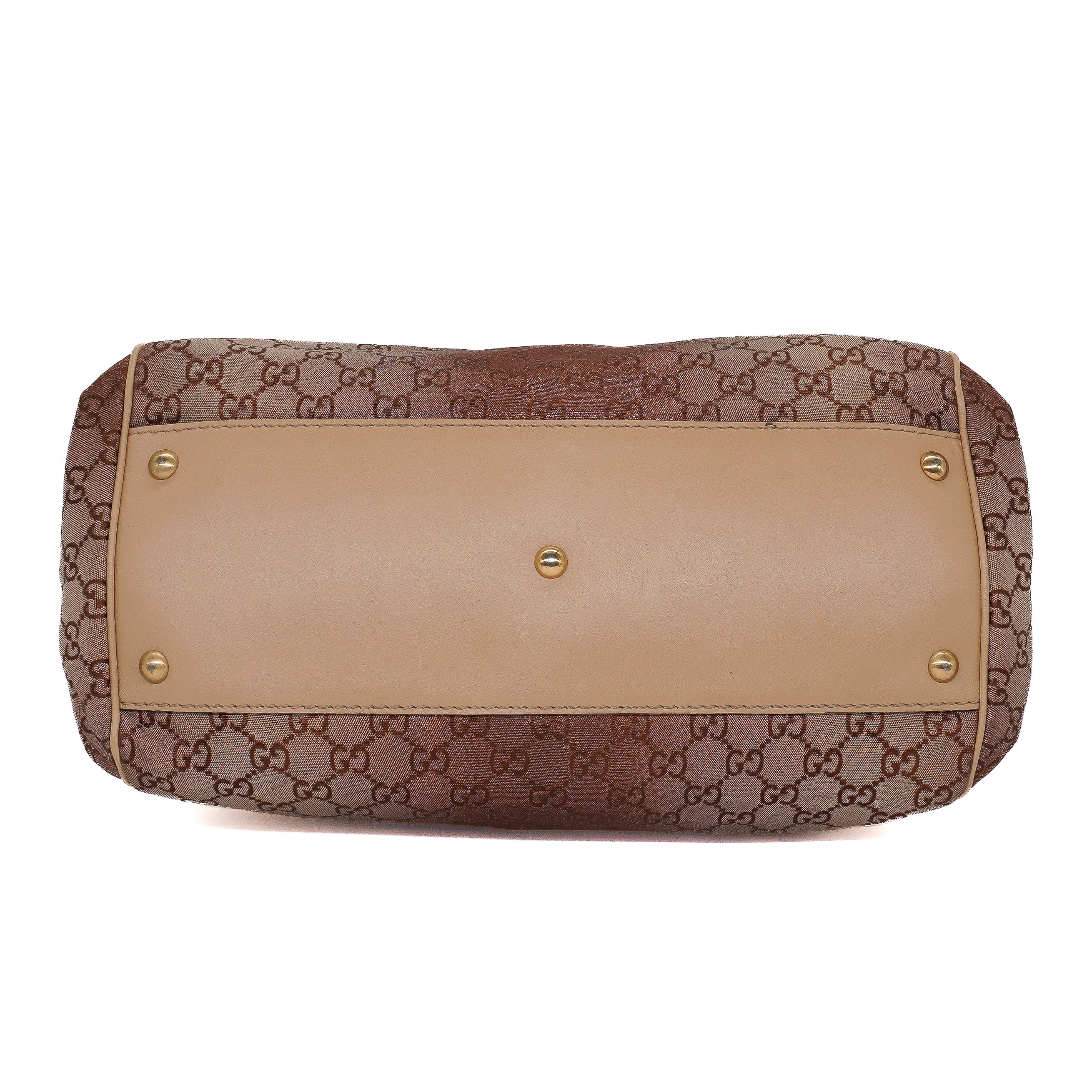 Gucci Monogram Lurex Scarlett Top Handle Bag