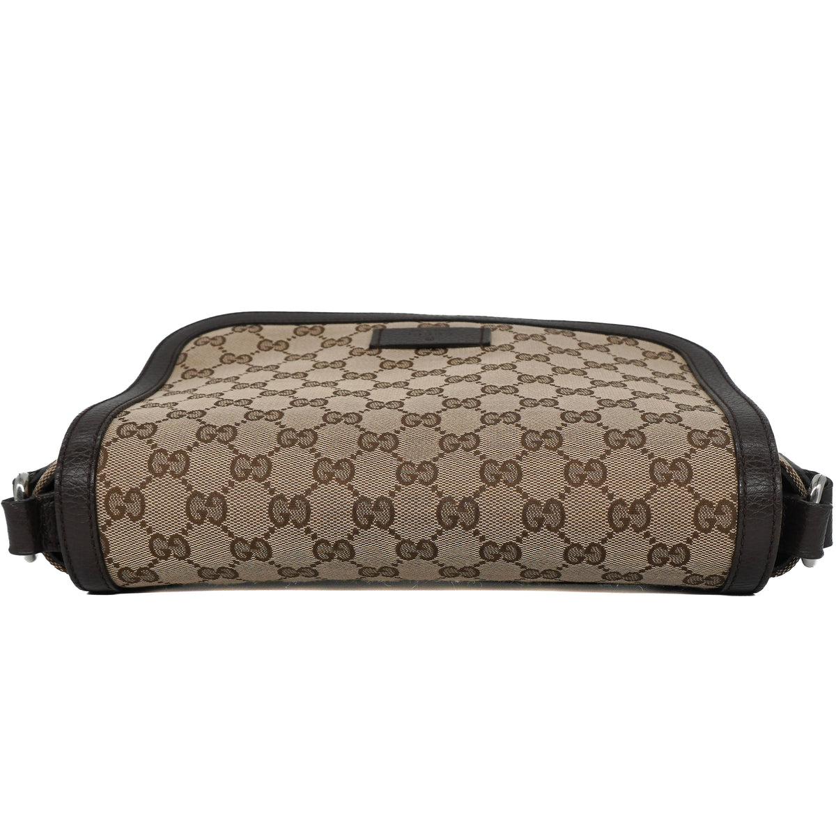 Gucci Flap Messenger Bag GG Canvas