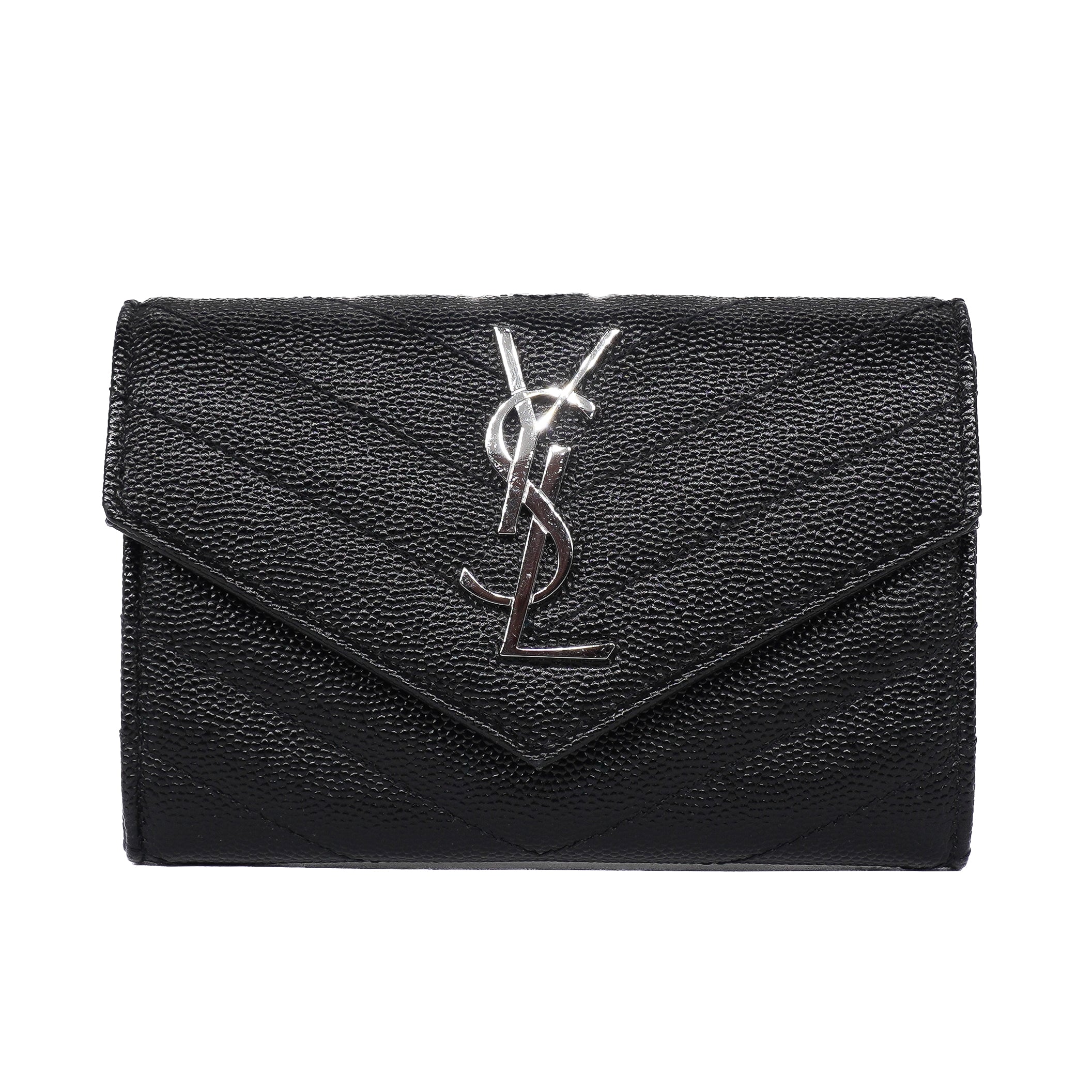 Saint Laurent Grain De Poudre Envelope Wallet