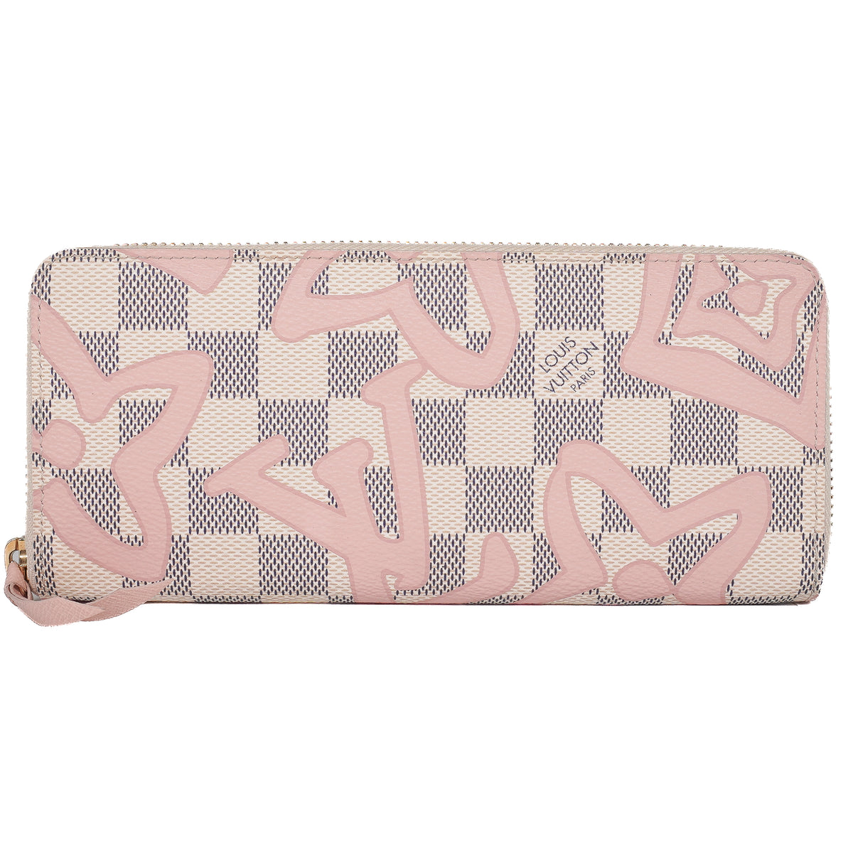 Louis Vuitton Clémence Wallet Damier Azur Tahitienne