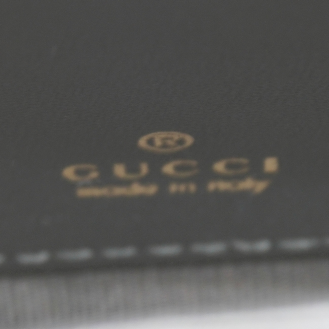 Gucci Black Shiny Calfskin Small Bamboo Night Bag