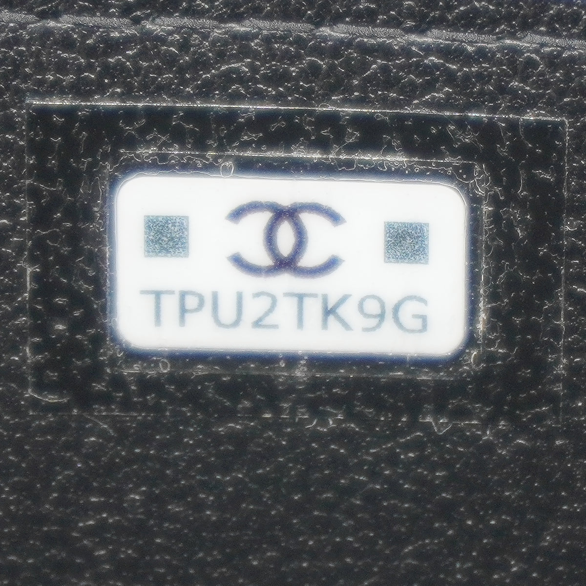 Chanel Long Vanity Metal Top Handle Lambskin Black