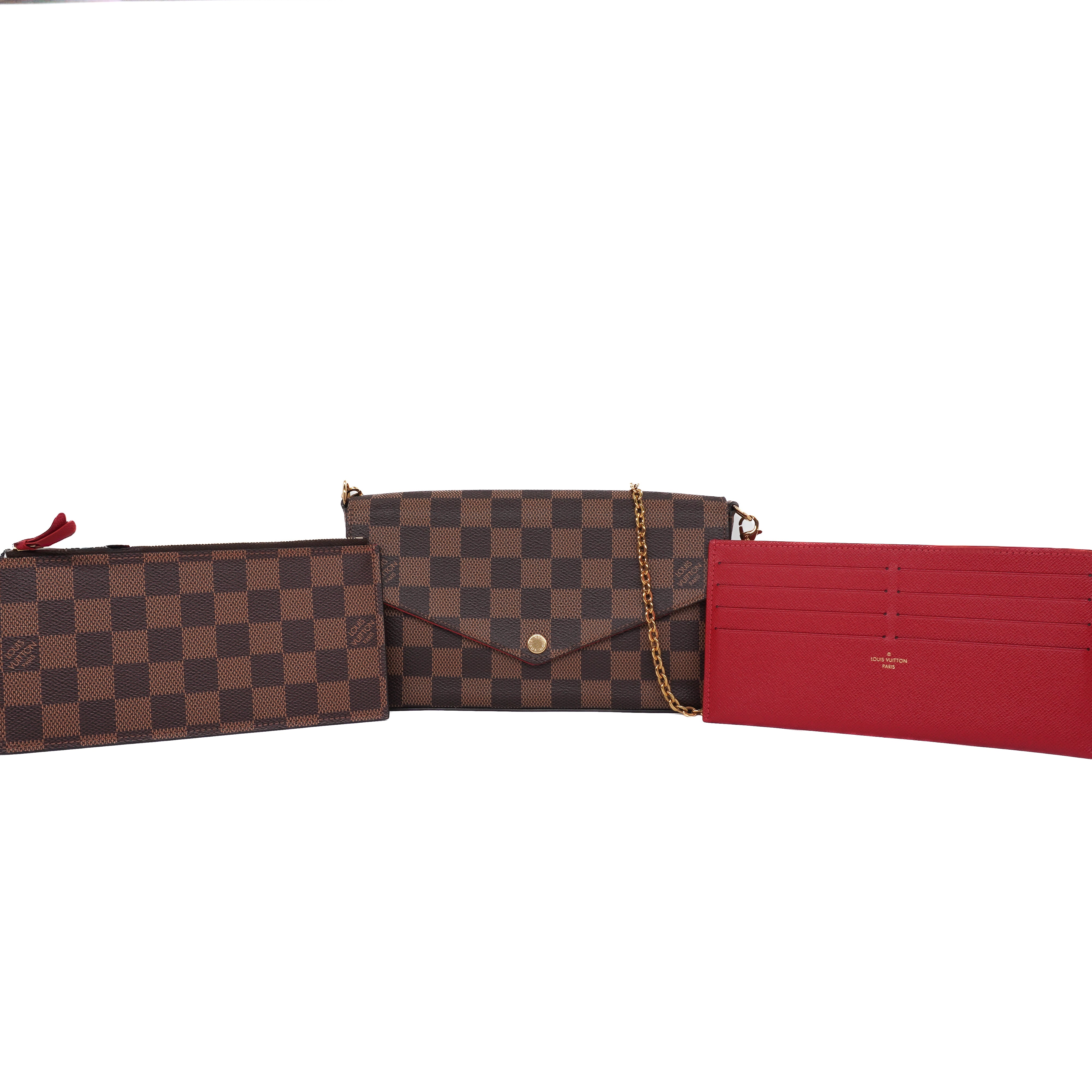 Louis Vuitton Damier Ebene Pochette Felicie
