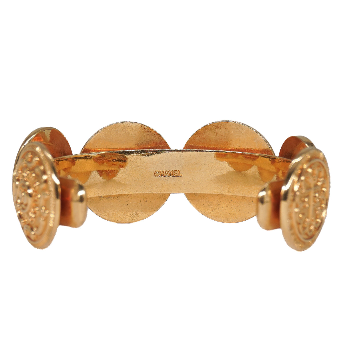 Chanel Medallion Cuff Bracelet