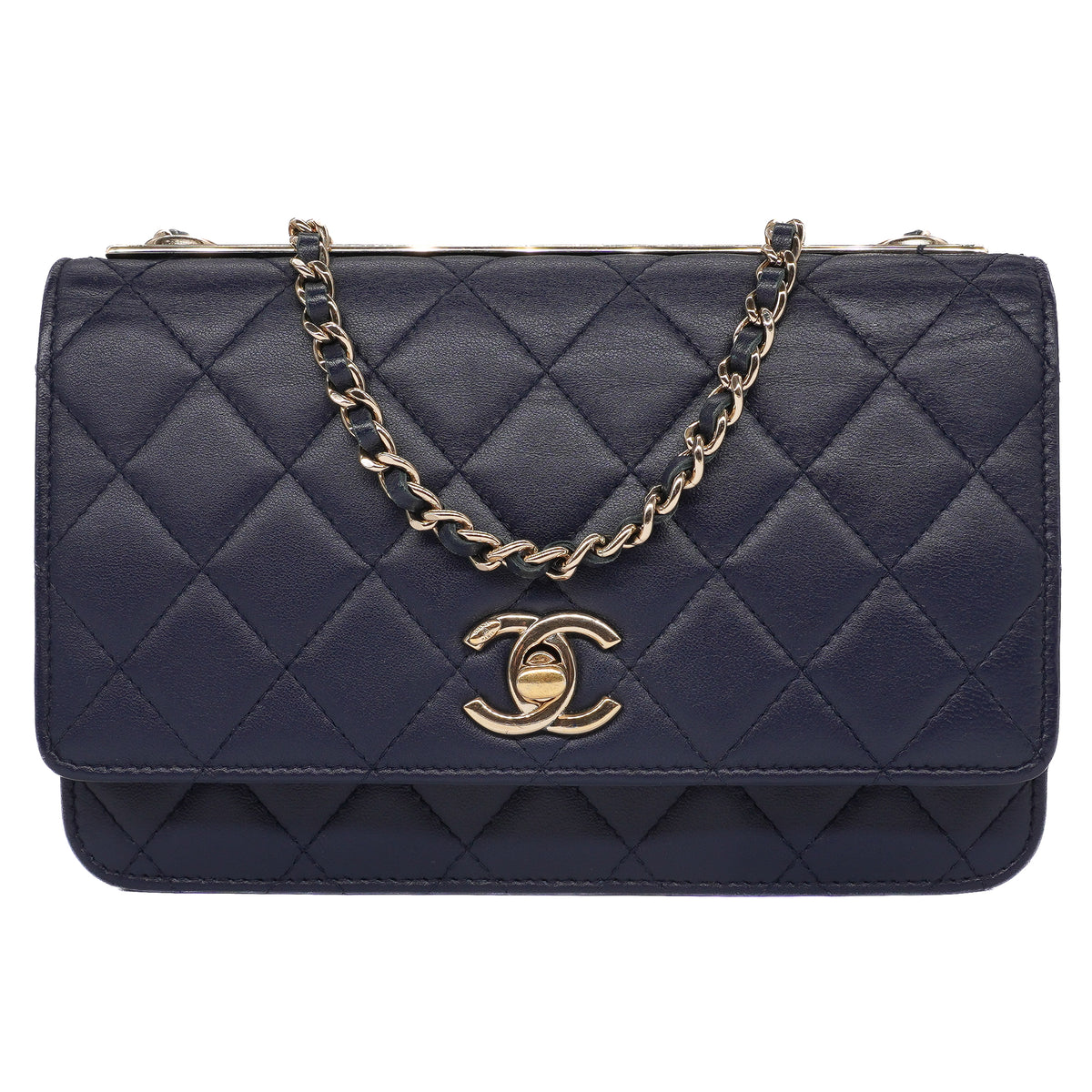 Chanel Quilted Wallet On Chain