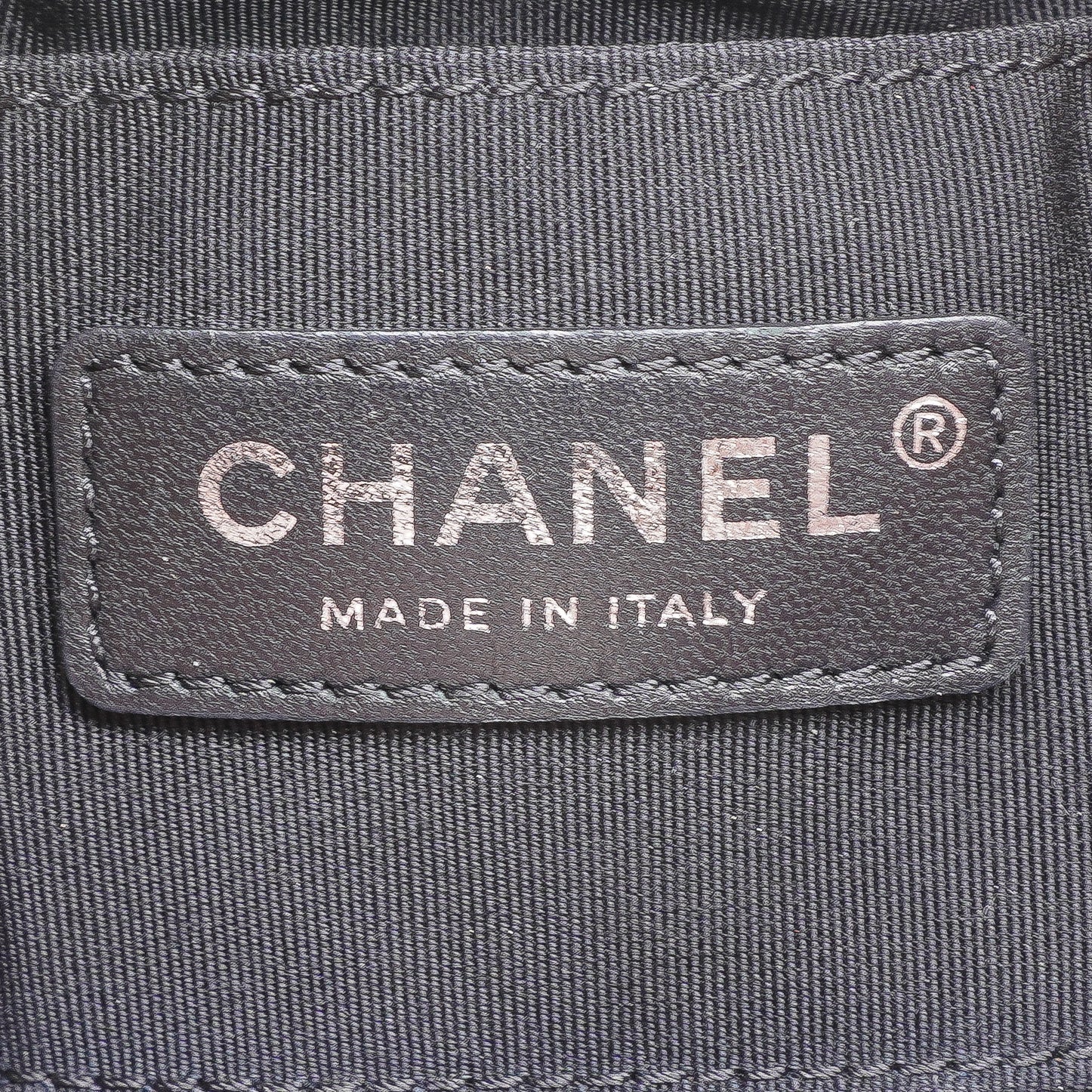 Chanel Lambskin Quilted Cuba Drawstring Tote