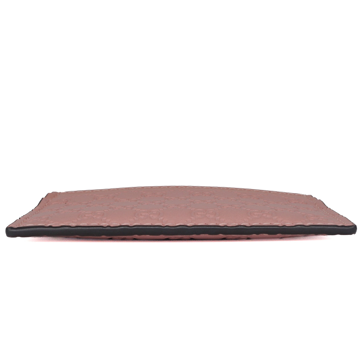 Gucci Card Holder Microguccissima Pink