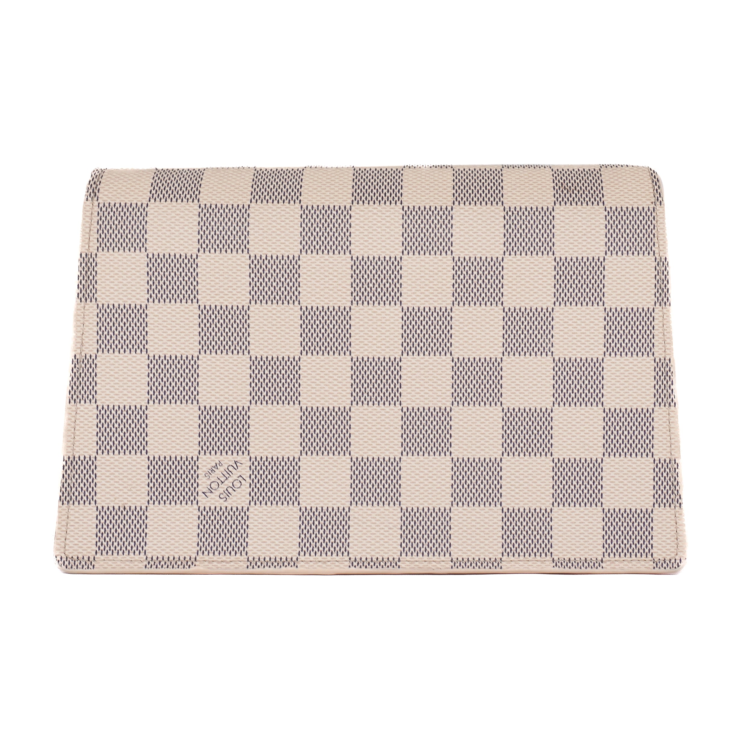 Louis Vuitton Damier Azur Croisette Chain Wallet