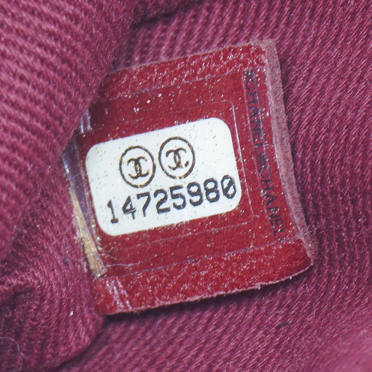 Chanel Just Mademoiselle Medium Lambskin Red