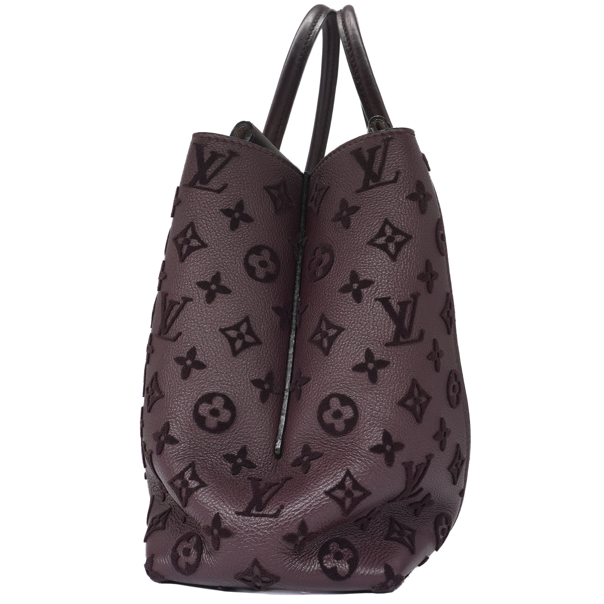 Louis Vuitton Tote W PM Veau Cachemire Calfskin Deep Purple
