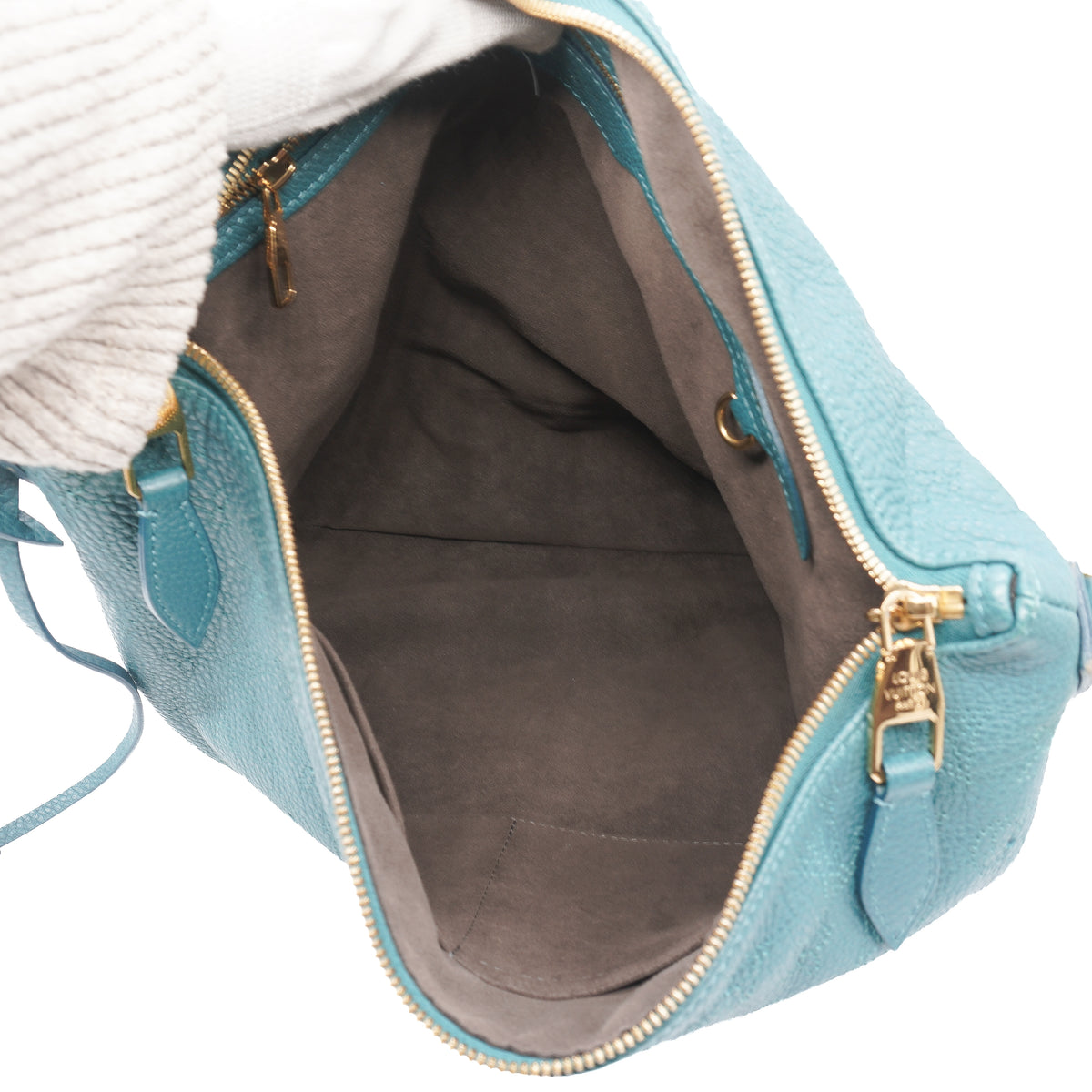 Louis Vuitton Séléné MM Mahina Dark Turquoise