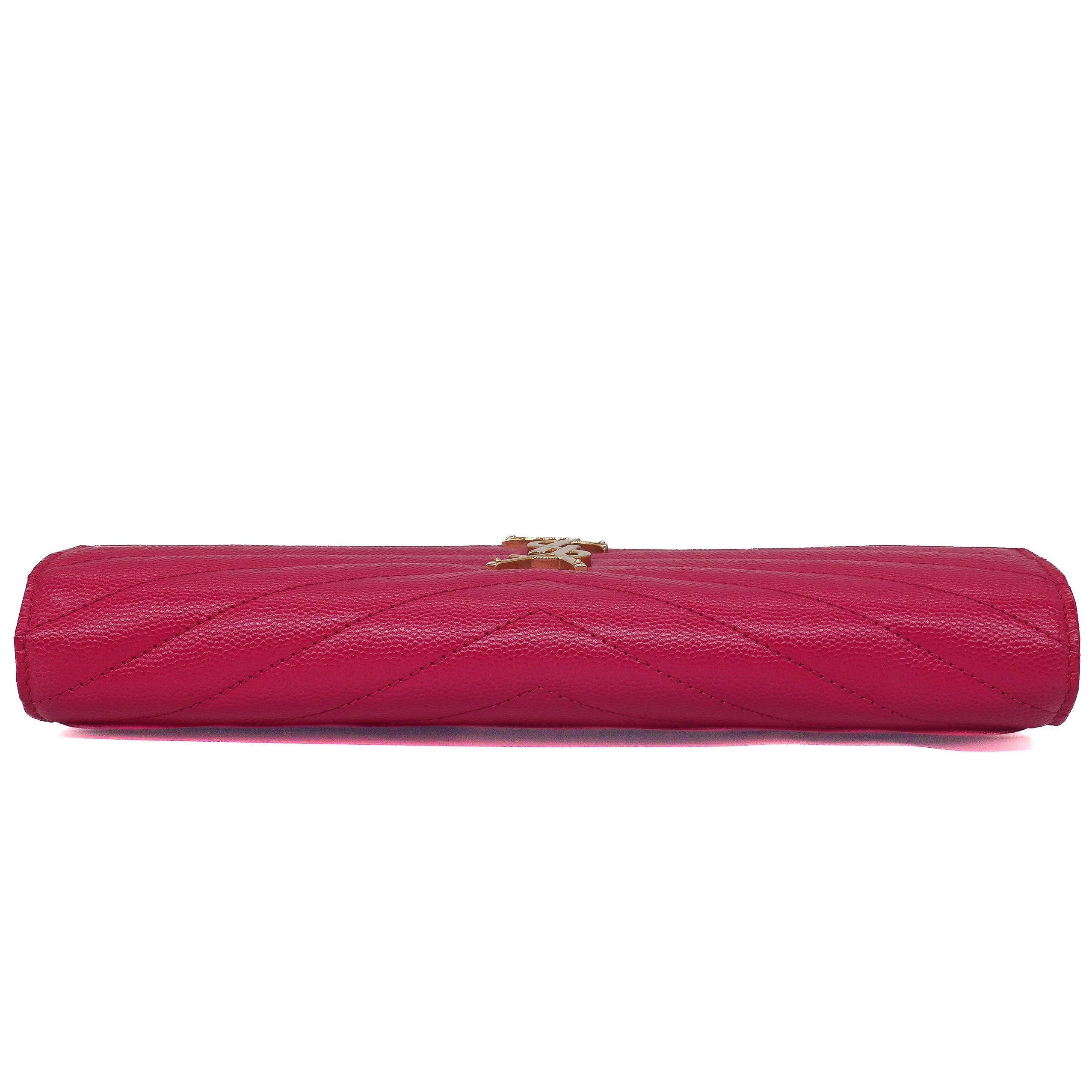 Saint Laurent Grain De Poudre Chain Wallet