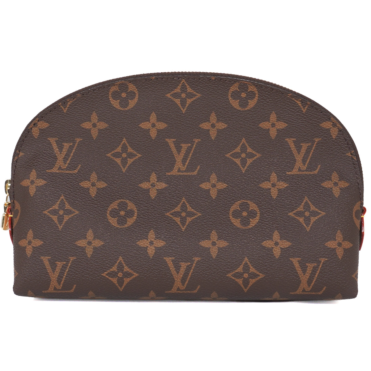 Louis Vuitton Cosmetic Pouch MM Monogram Canvas Brown