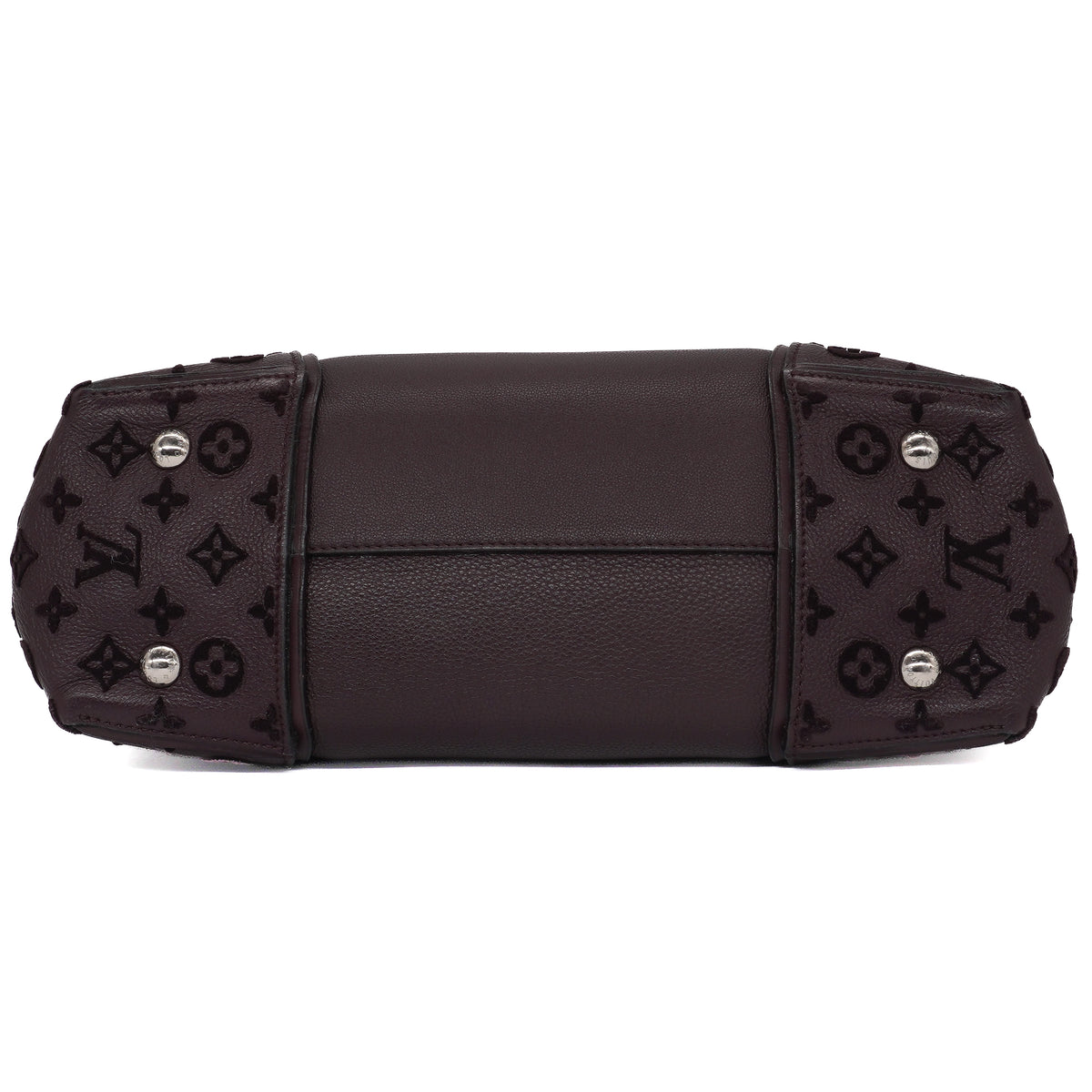Louis Vuitton Tote W PM Veau Cachemire Calfskin Deep Purple