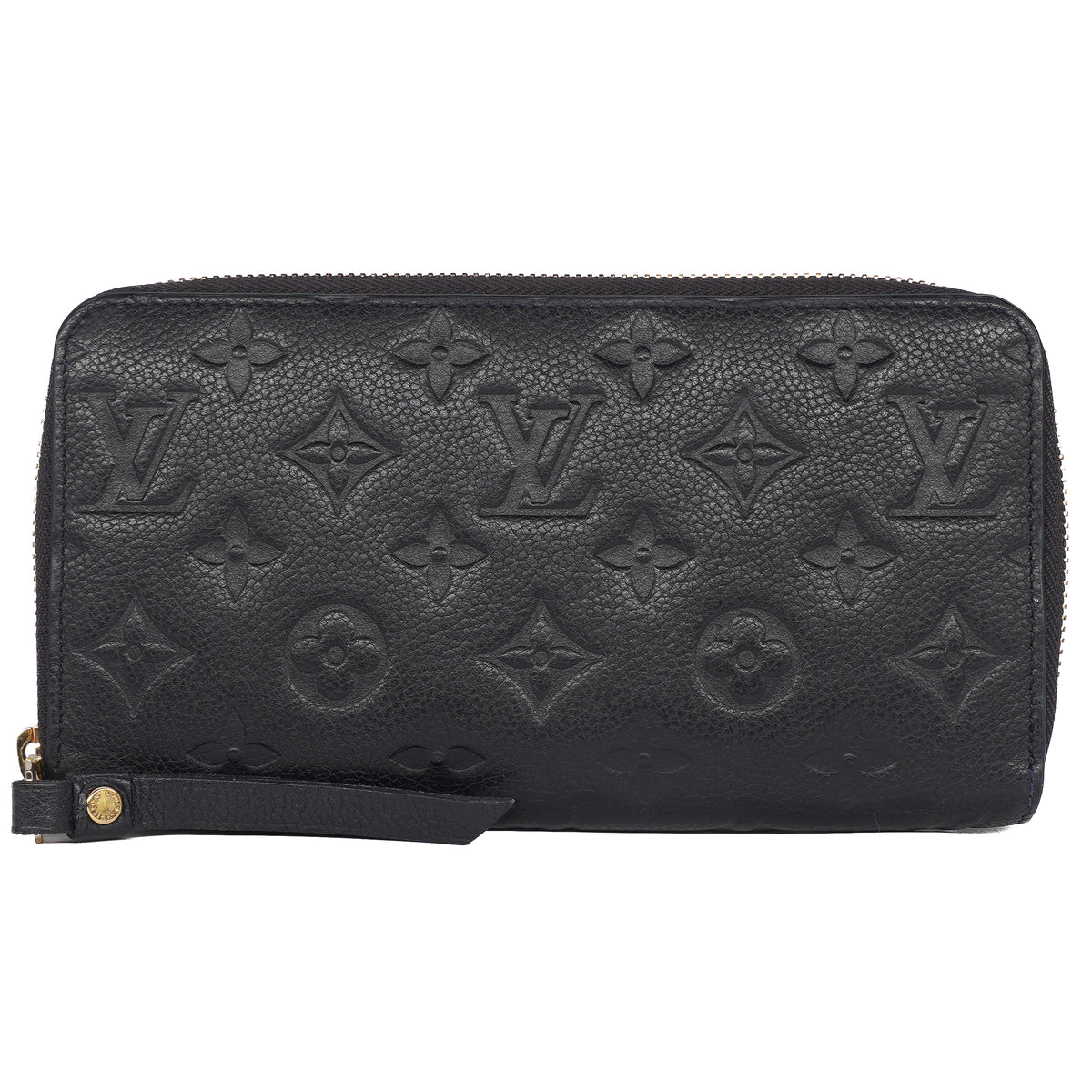 Louis Vuitton Zippy Wallet Empreinte Black