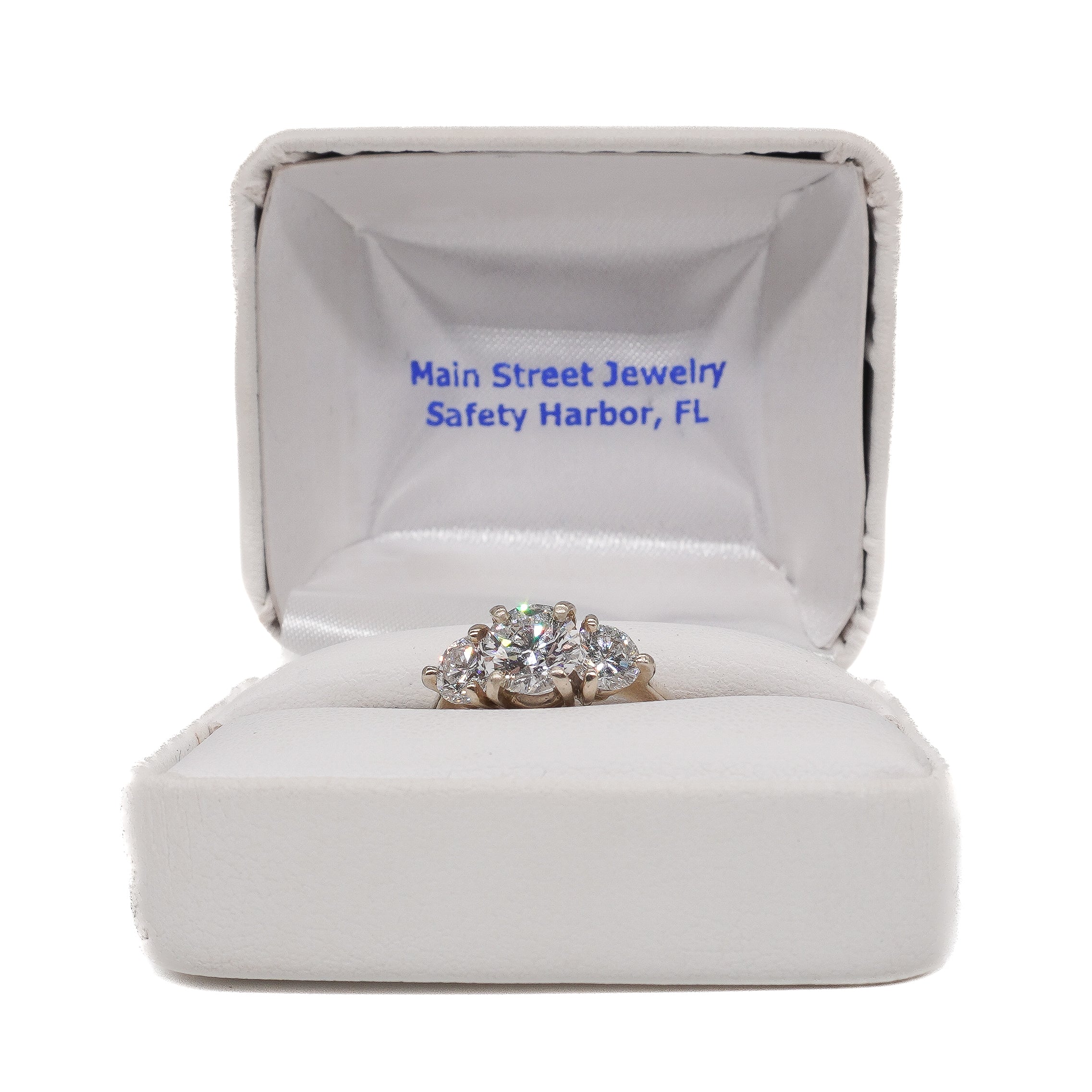 Past, Present & Future Diamond Ring