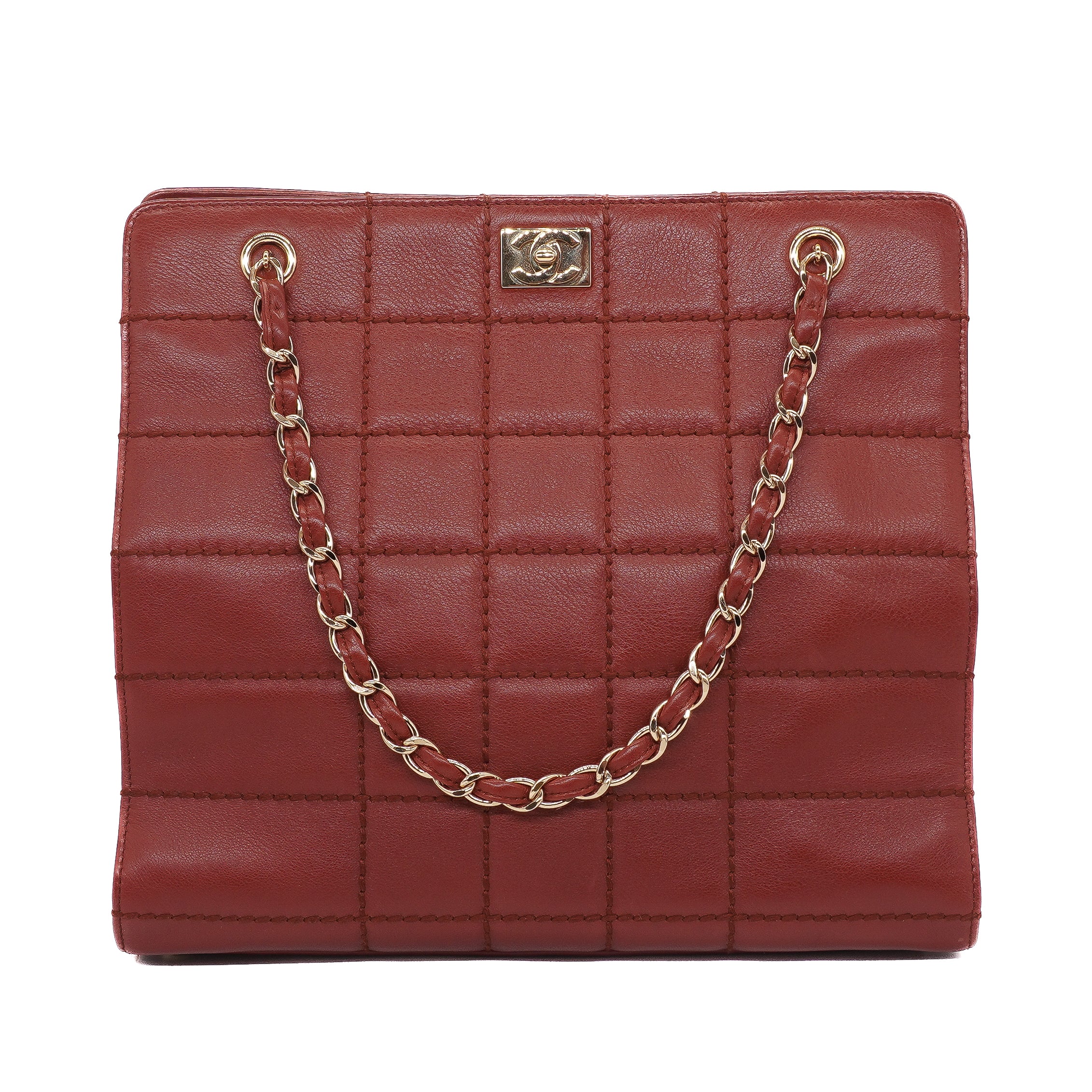 Chanel Chocolate Bar Quilted Tote