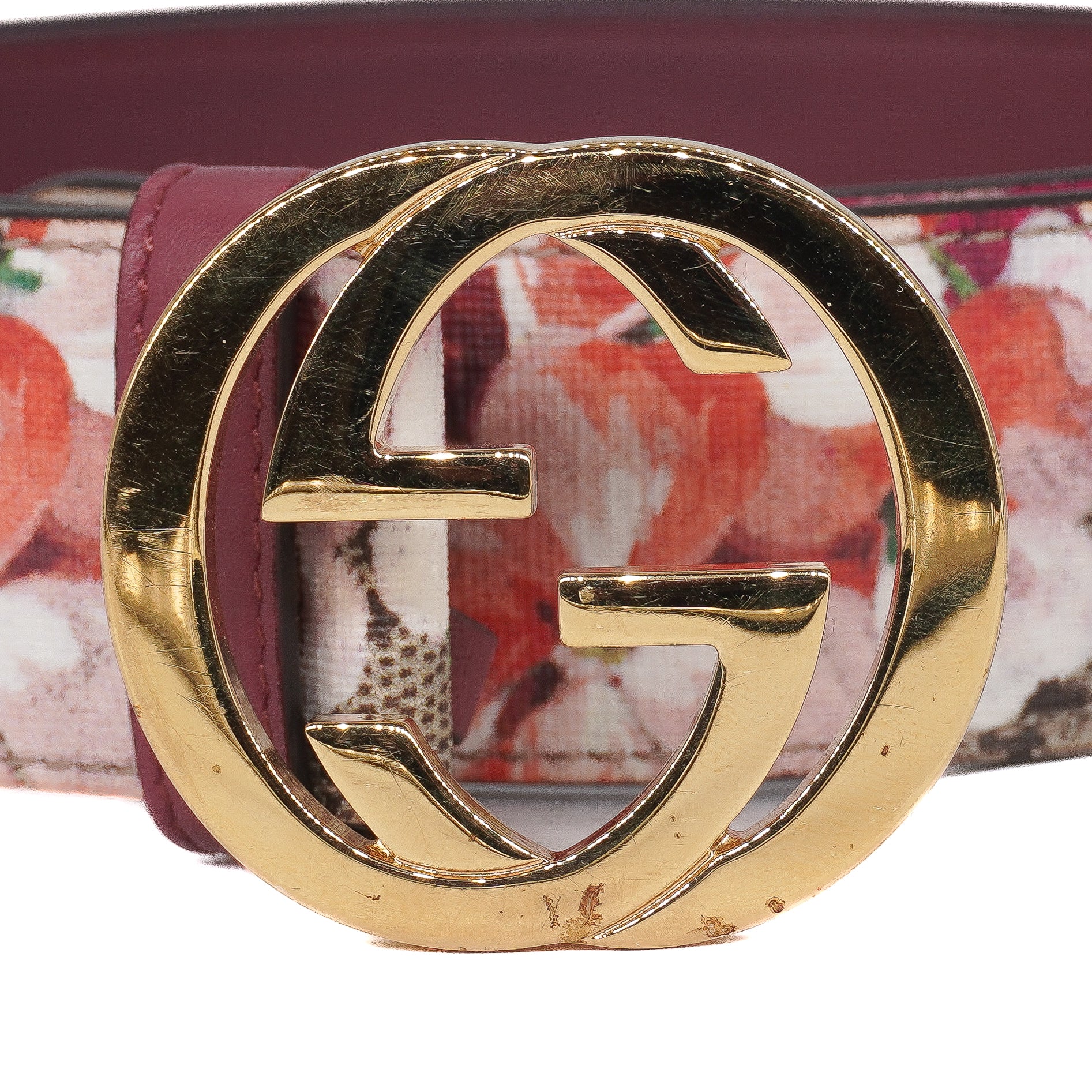Gucci GG Supreme Blooms Belt