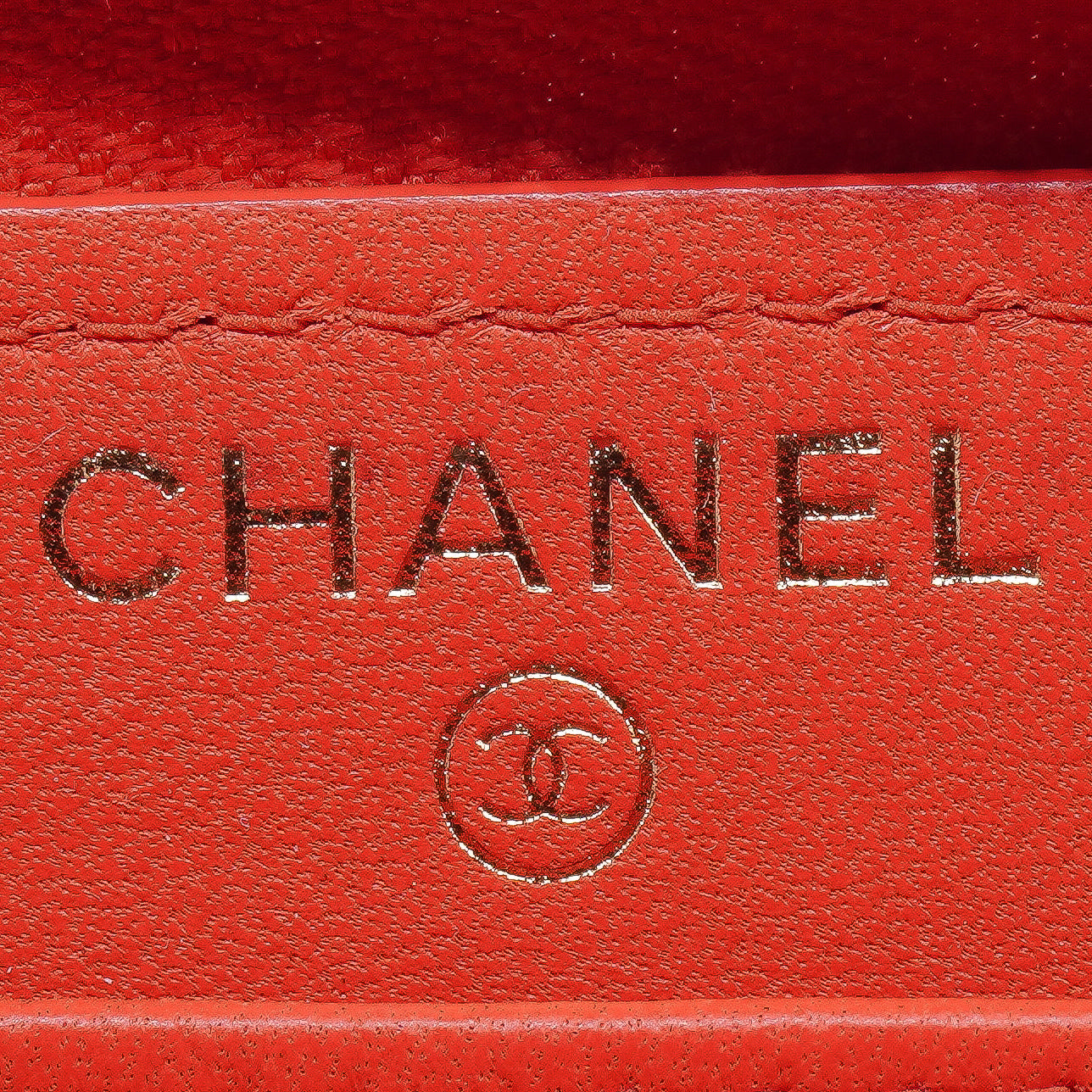 Chanel Zip Around Wallet