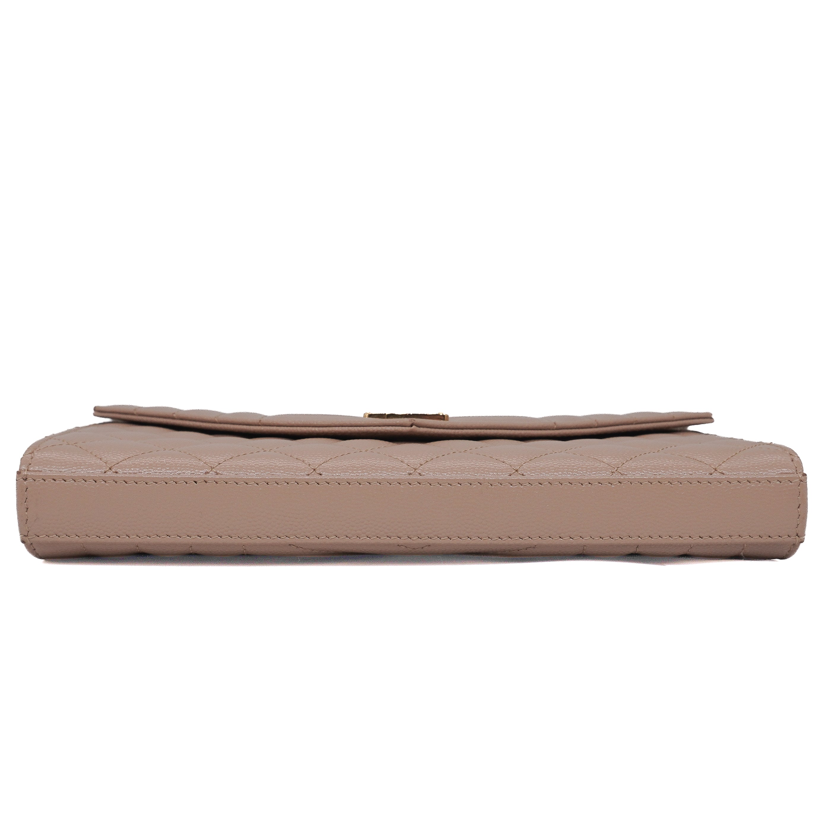 Saint Laurent Matelasse Triquilt Wallet