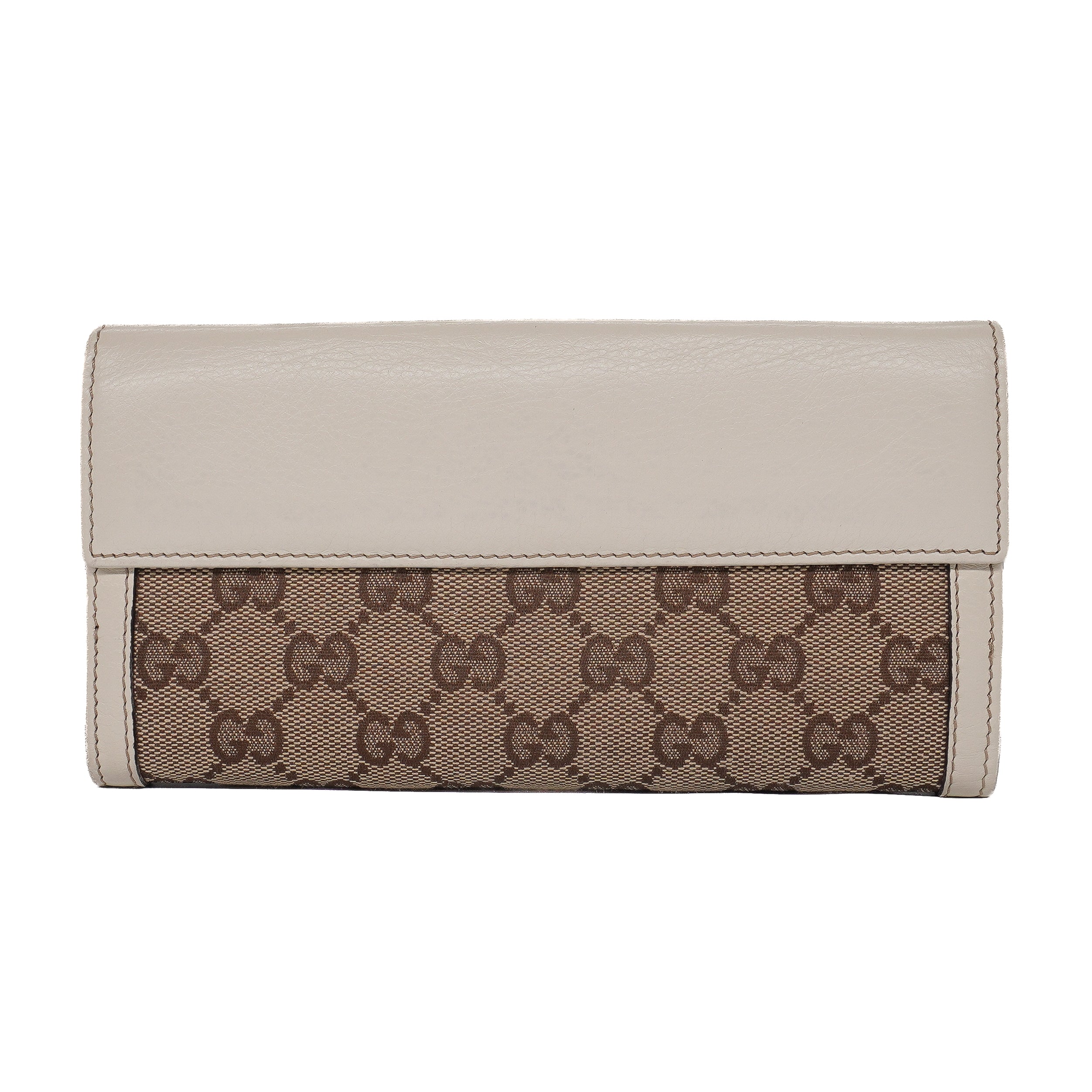 Gucci GG Original Canvas G Bit Continental Wallet