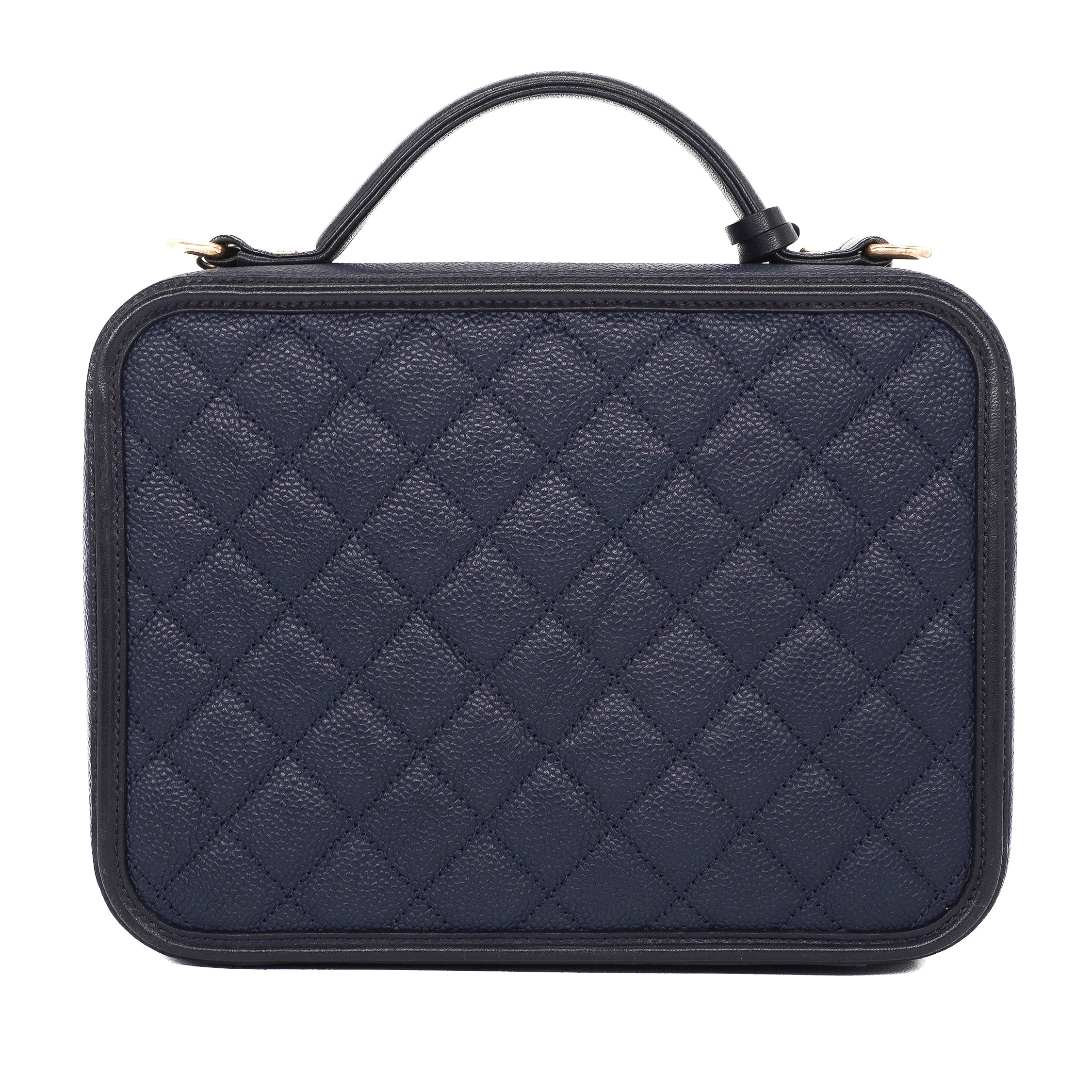 Chanel Medium CC Filigree Top Handle Vanity