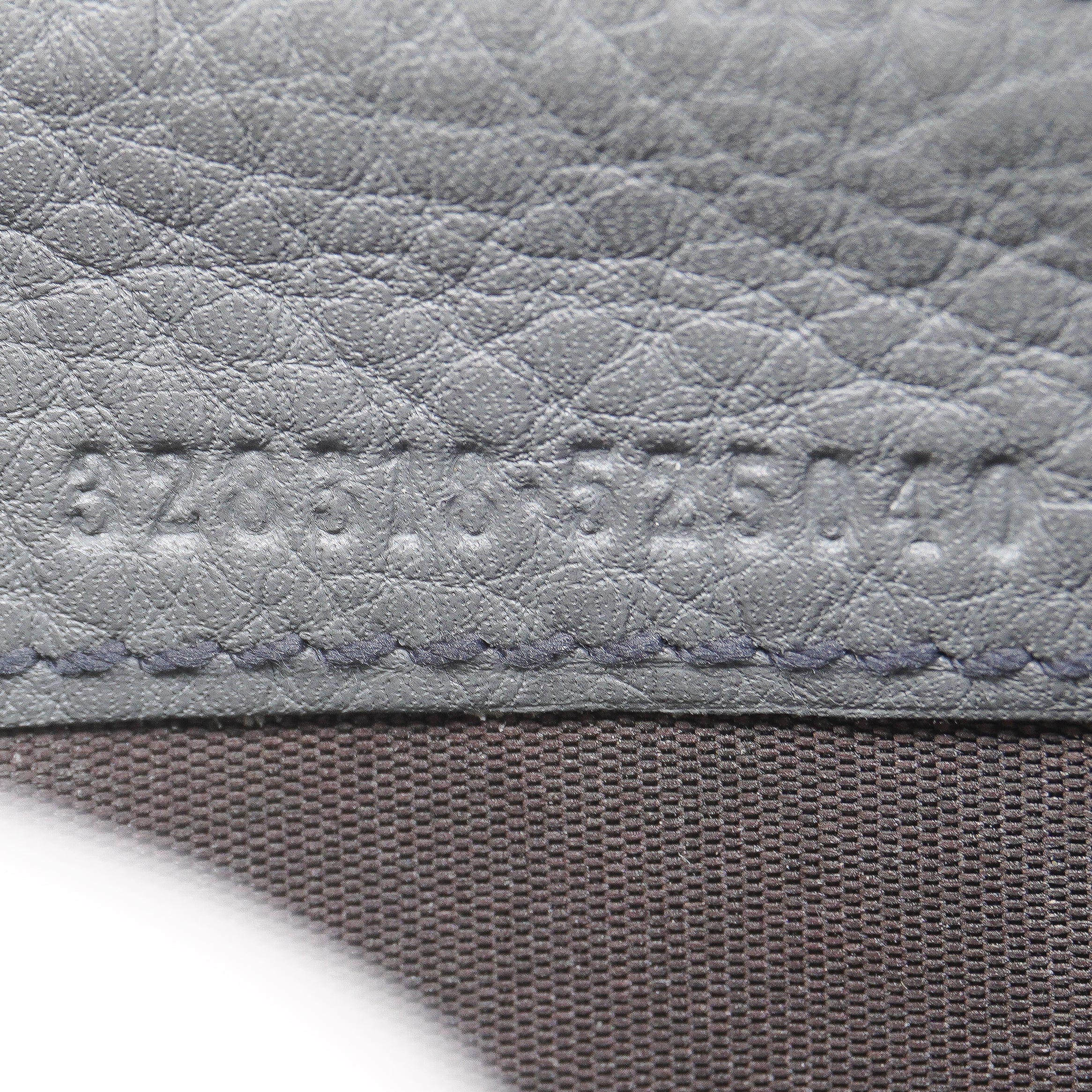 Gucci Grey Leather Long Zippy Wallet