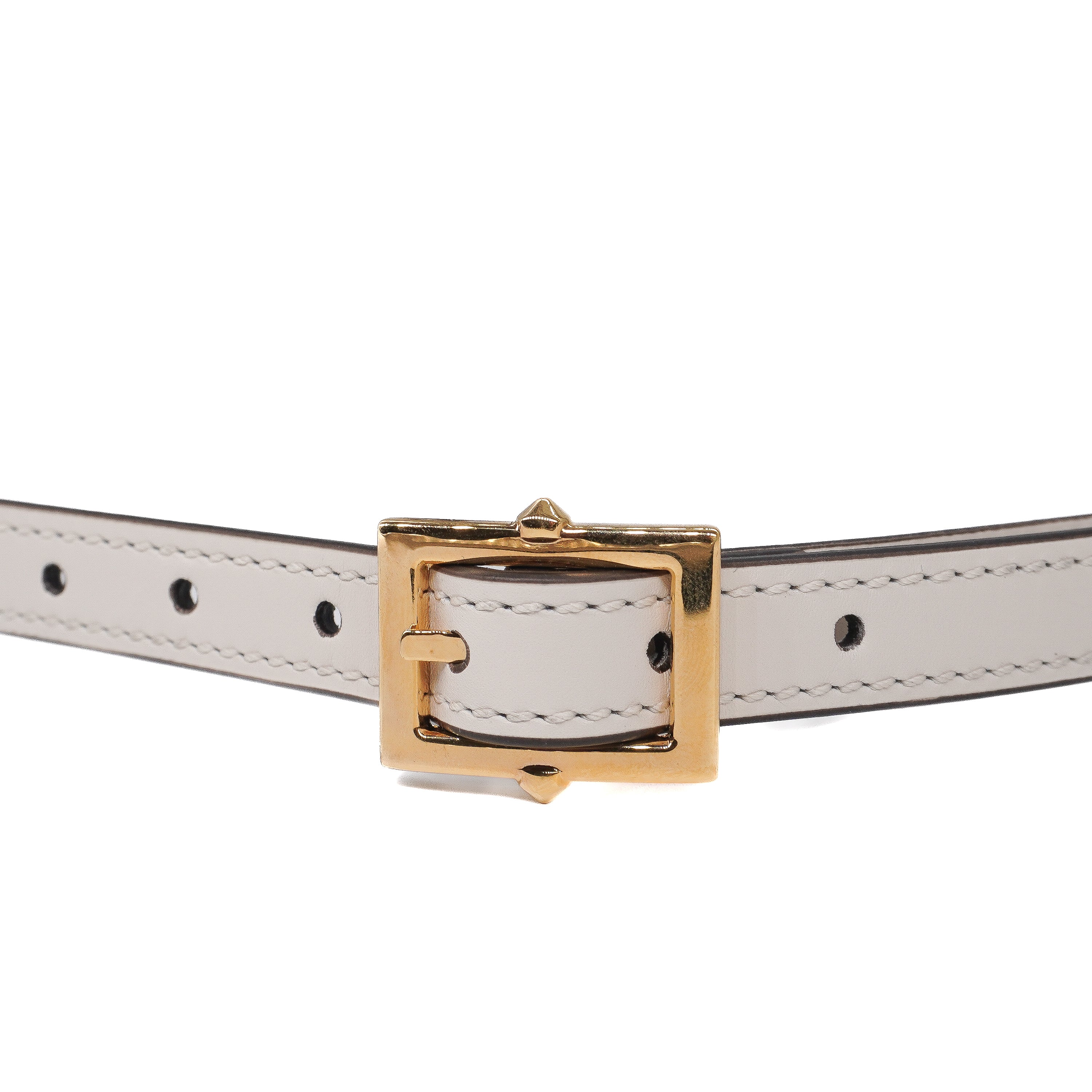 Gucci Leather Off White Bag Strap