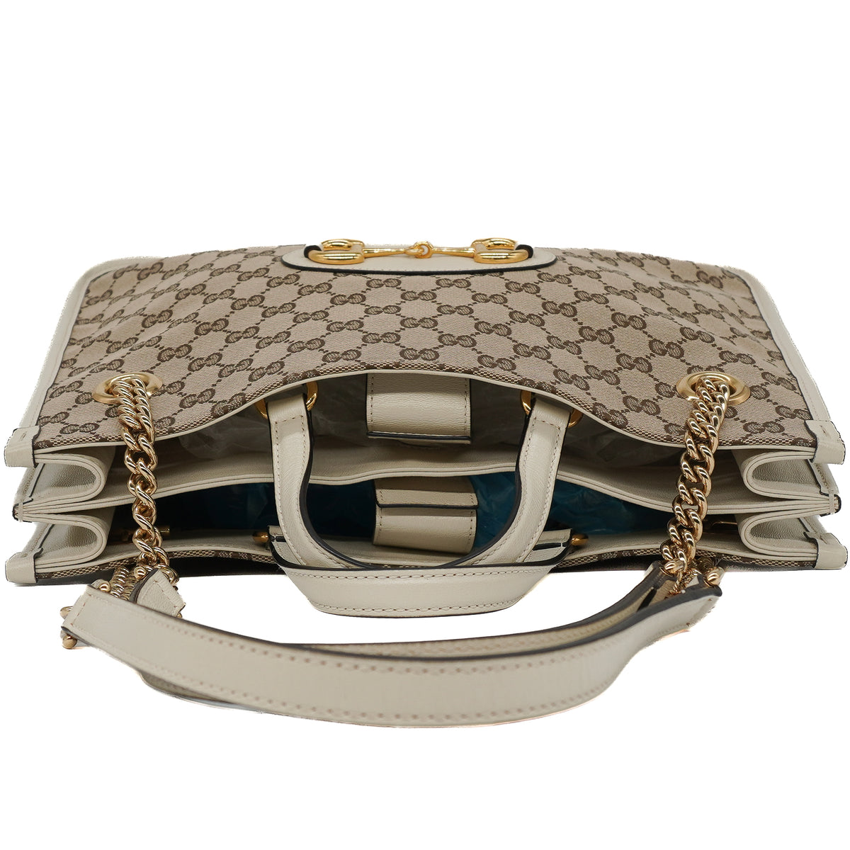 Gucci Horsebit 1955 Medium Tote GG Monogram