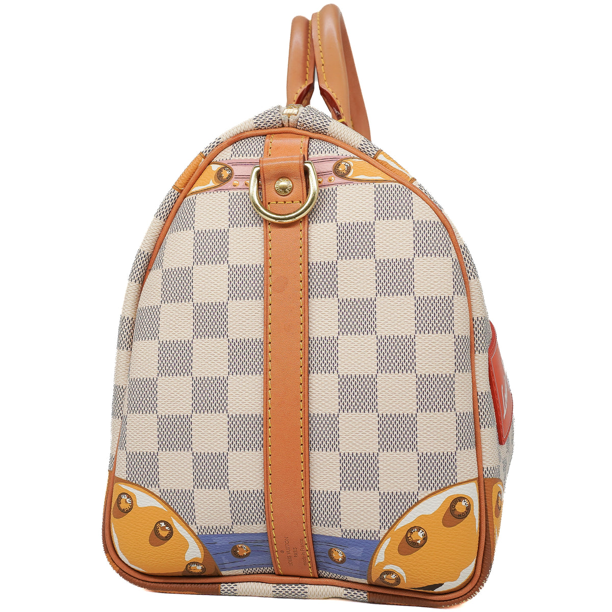 Louis Vuitton Speedy Bandoulière 30 Damier Azur Summer Trunks