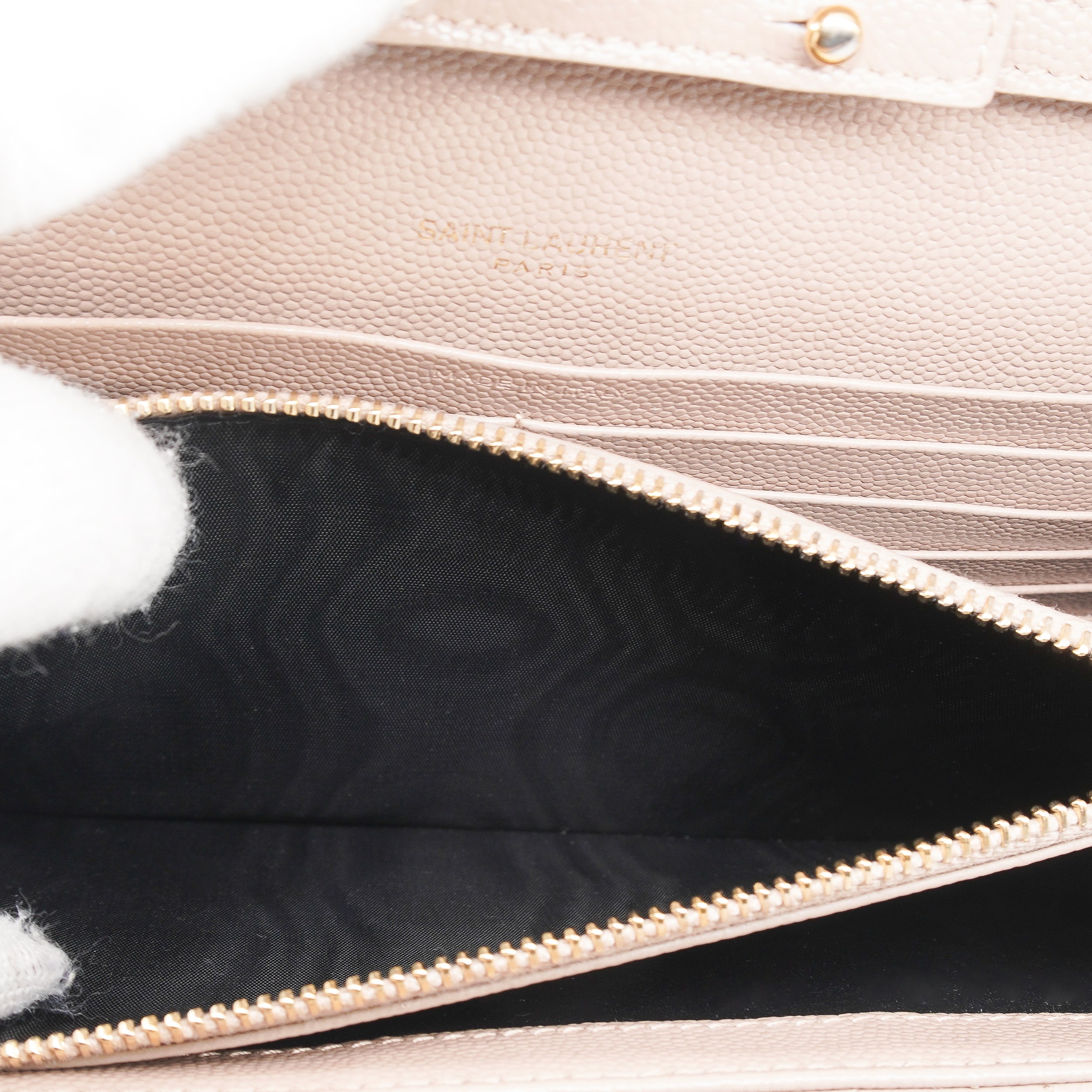 Saint Laurent Matelasse Triquilt Wallet