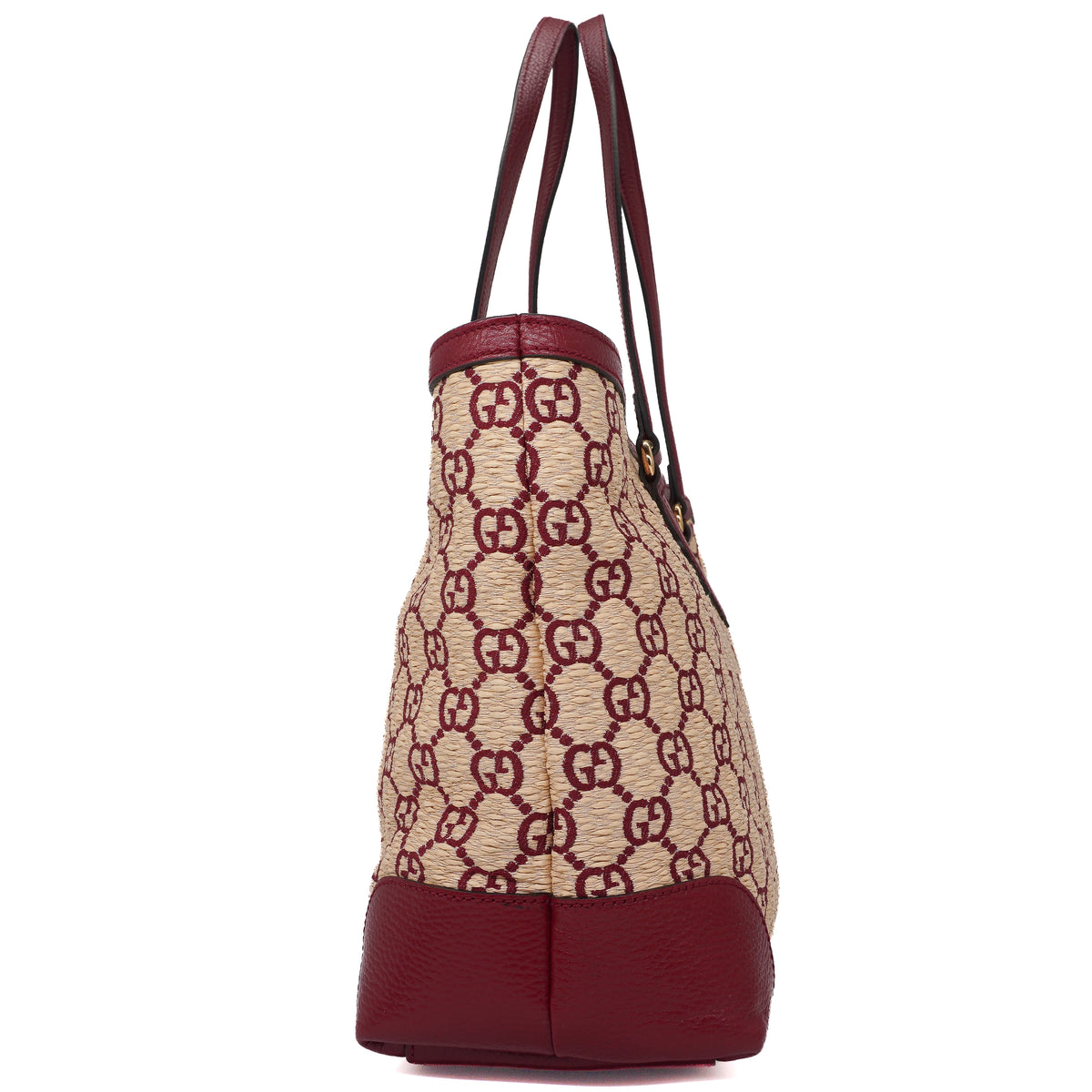 Gucci Straw Ophidia Tote