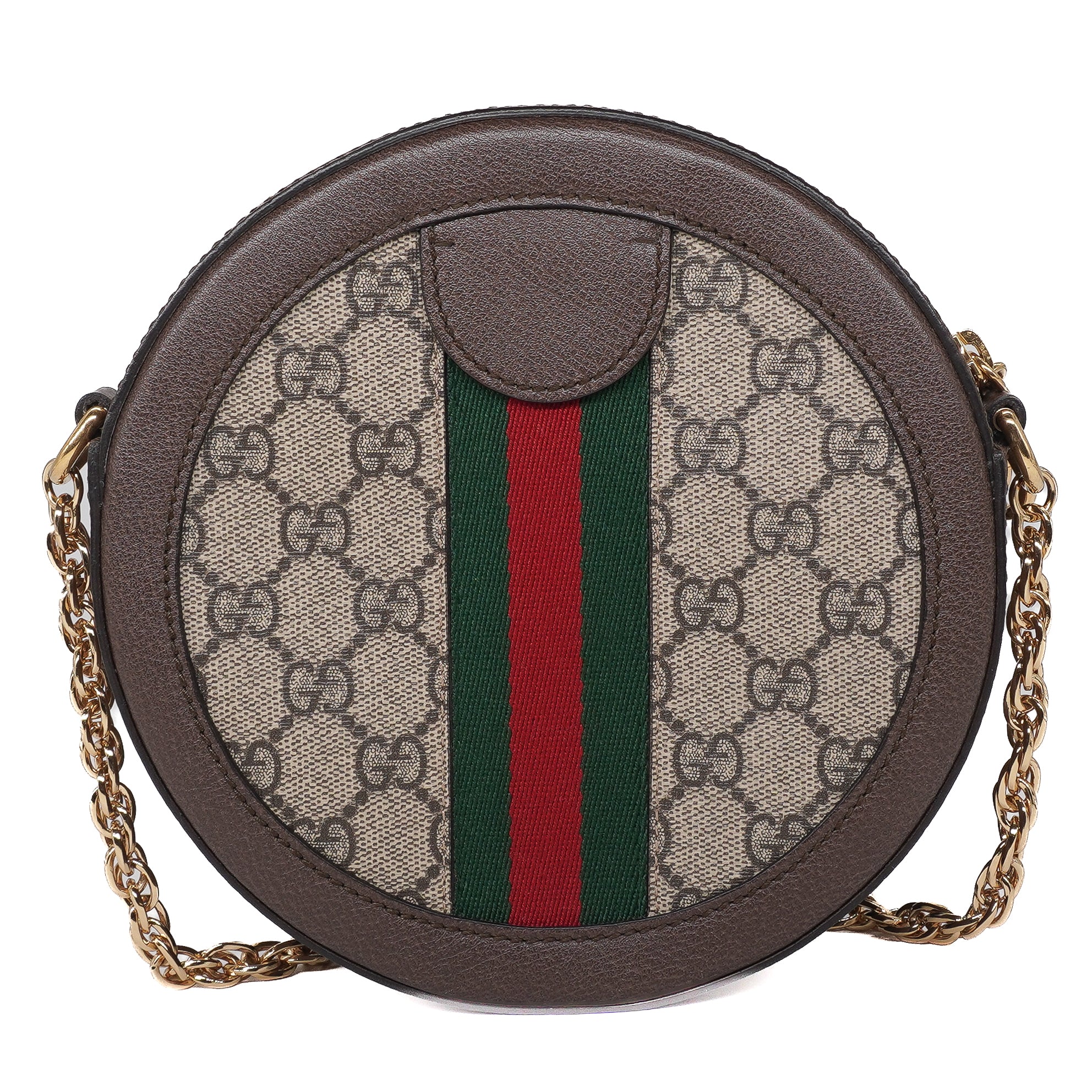 Gucci GG Mini Ophidia Round Shoulder Bag
