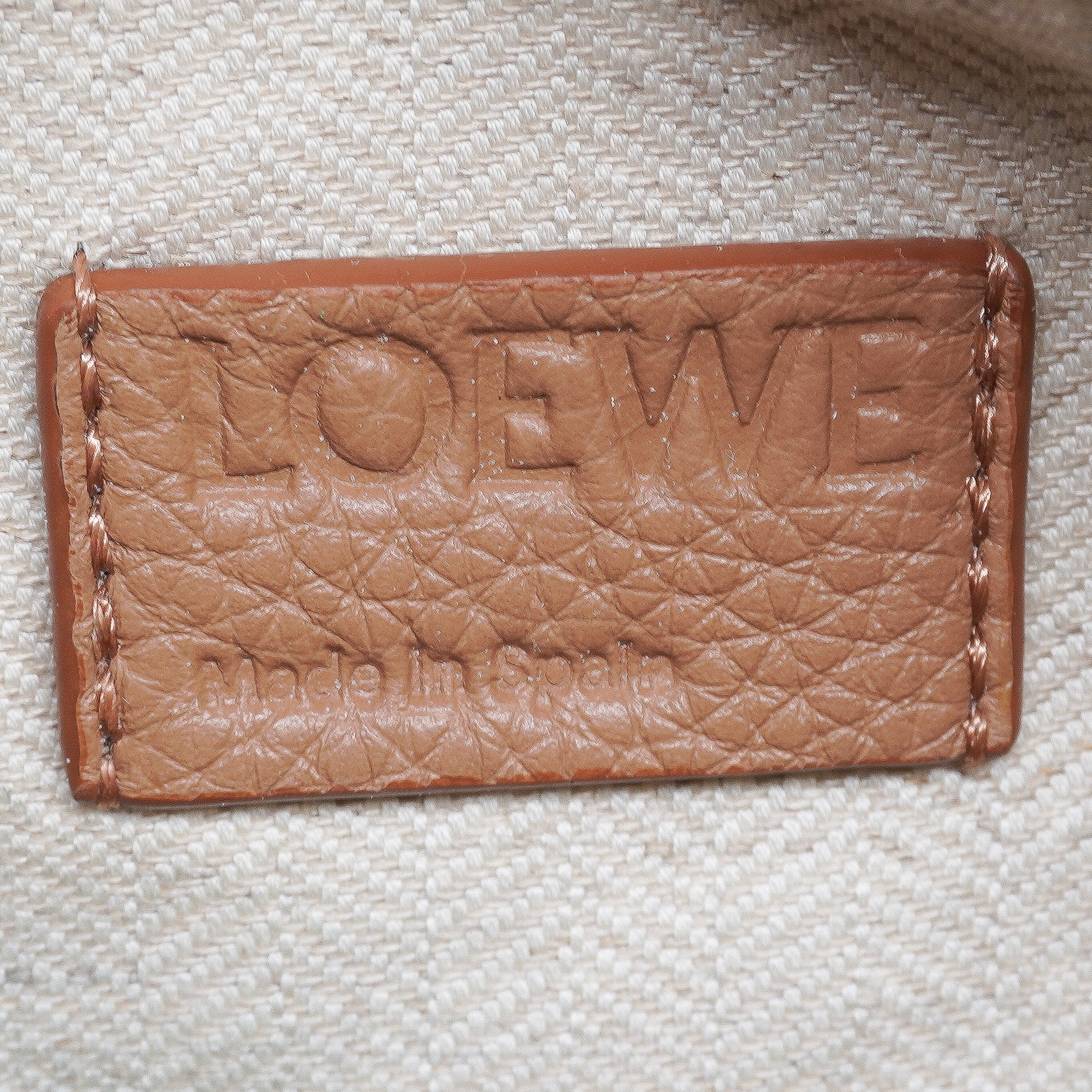 Loewe Grained Calfskin Small Puzzle Bag