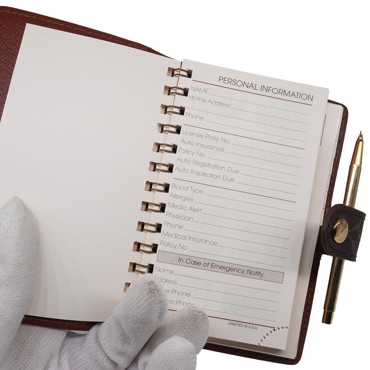 Louis Vuitton Small Agenda