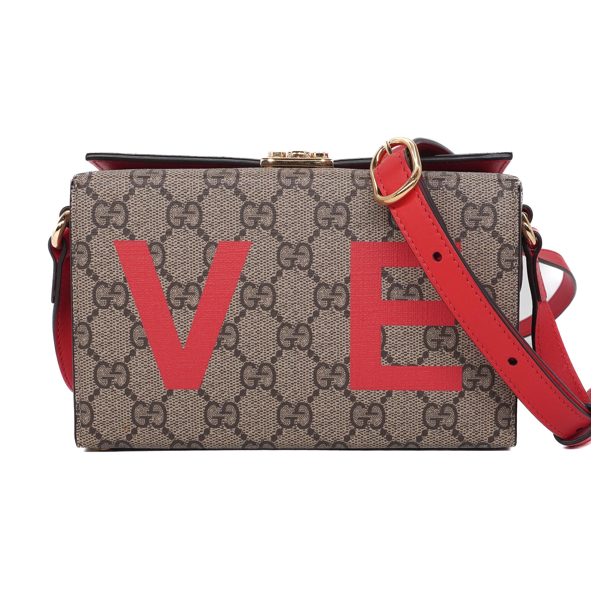 Gucci Valentines Day Padlock Box Bag
