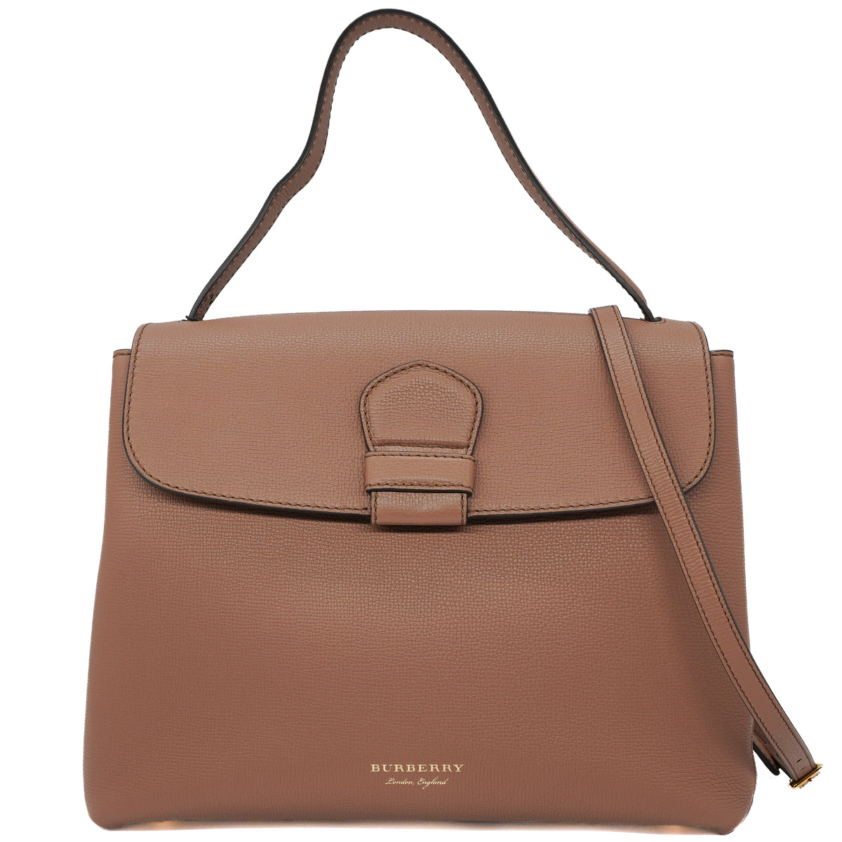 Burberry Camberley Medium Derby Calfskin House Check