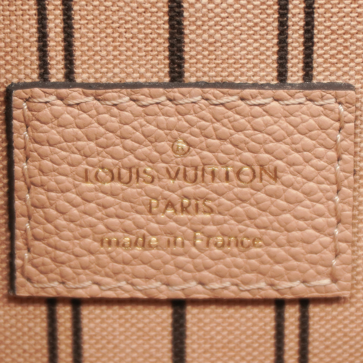 Louis Vuitton Pochette Métis Monogram Empreinte Tan