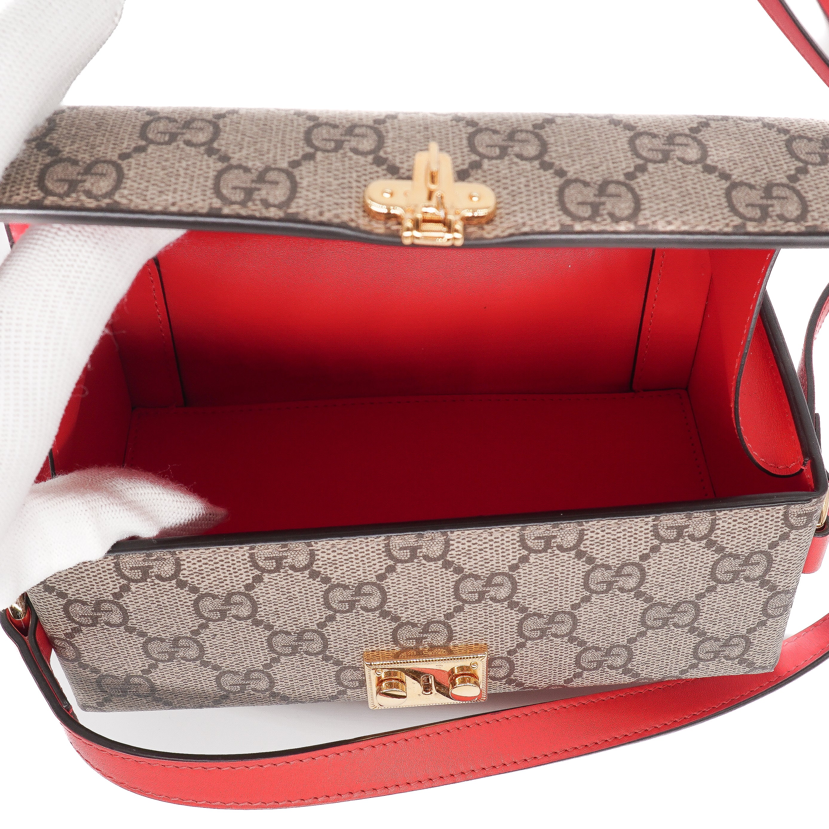 Gucci Valentines Day Padlock Box Bag